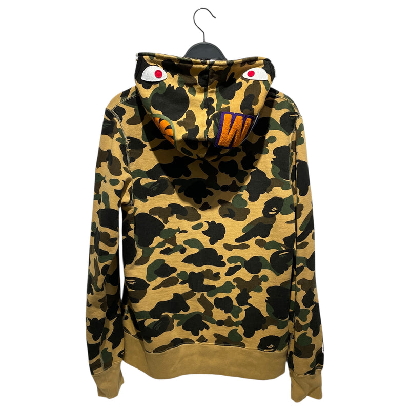 A BATHING APE/Zip Up Hoodie/L/Cotton/MLT/1st camo shark