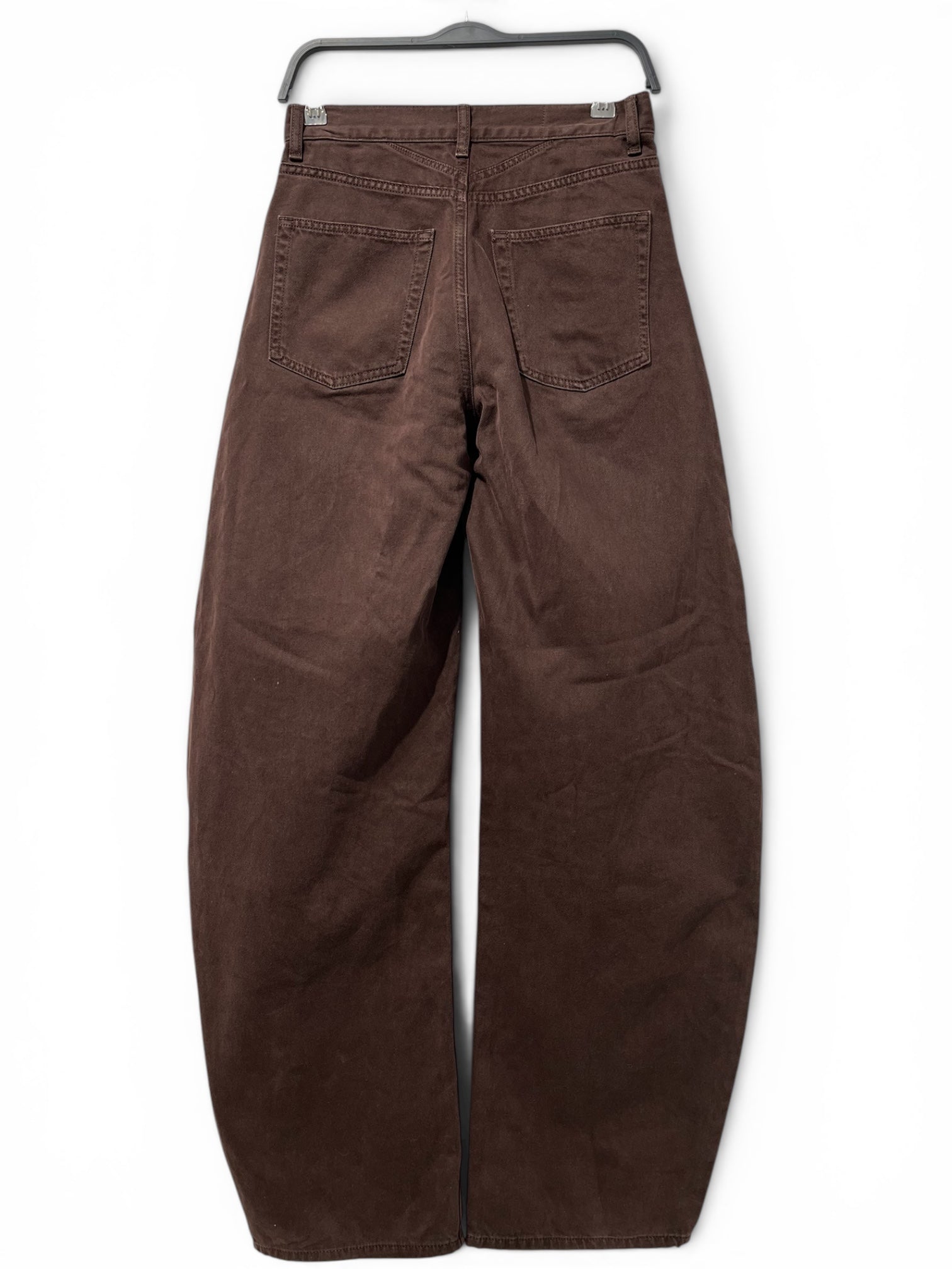 STAUD/Wide Leg Pants/27/Cotton/BRW/ view 2