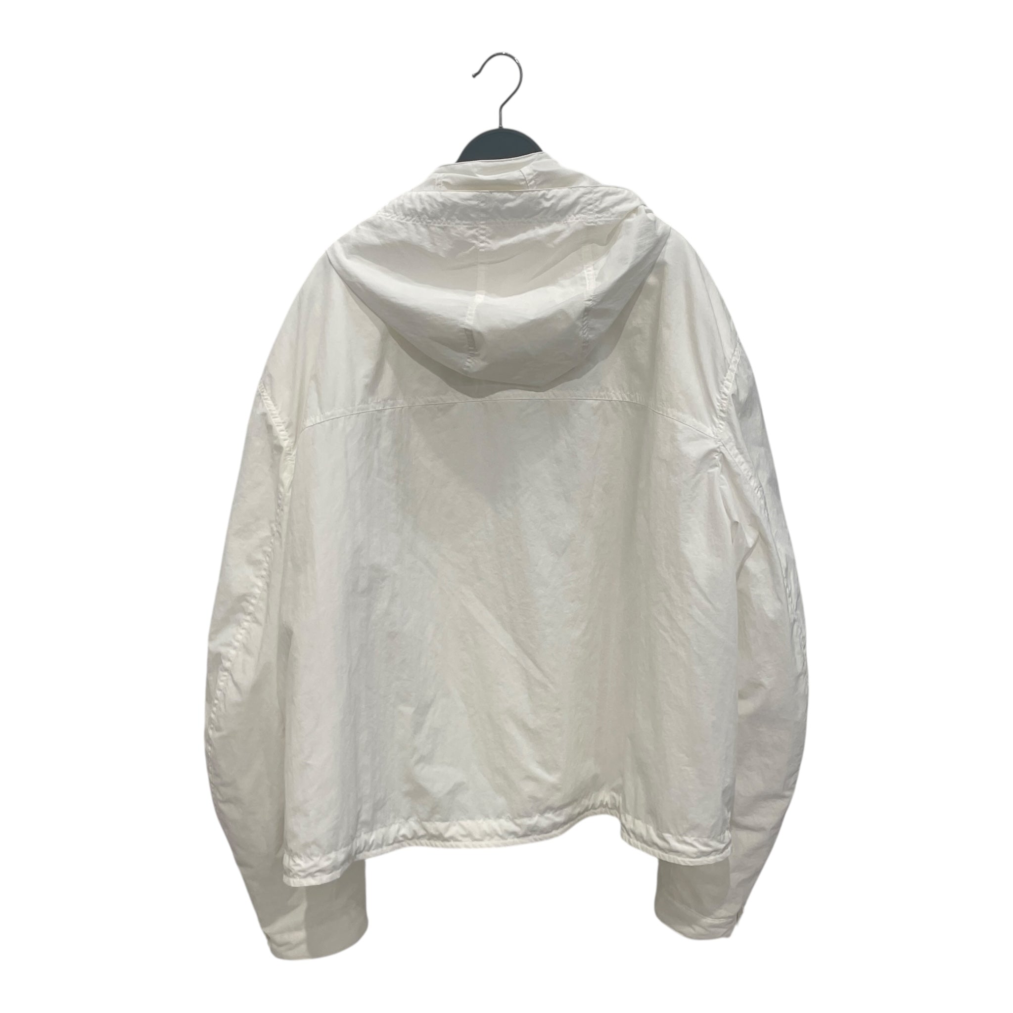 Salvatore Ferragamo/Jacket/56/Nylon/WHT/LAYERED WINDBREAKER view 2