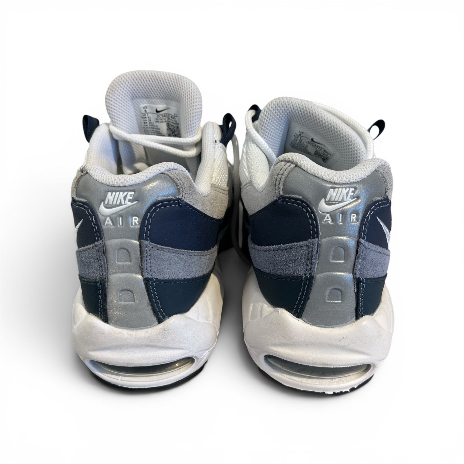 NIKE/Low-Sneakers/US 8/WHT/nvy/gry air max 95 view 2