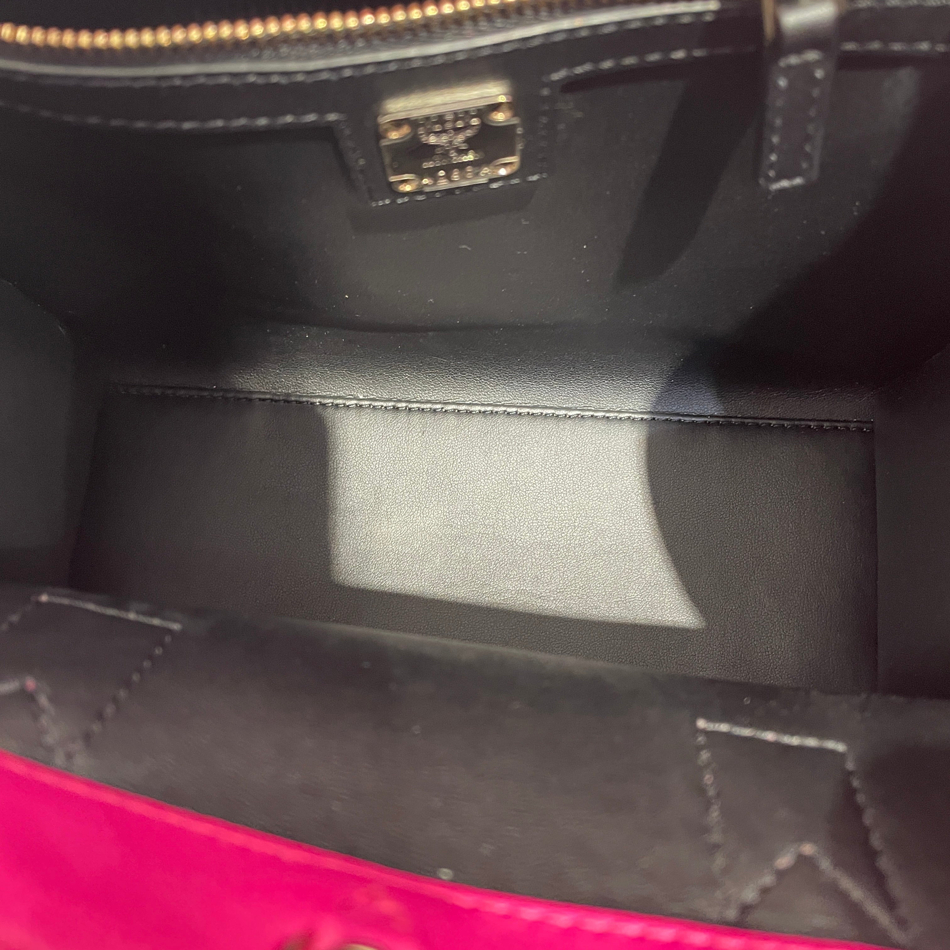 MCM/Tote Bag/Monogram/Leather/PNK/small munchen tote in pink view 3