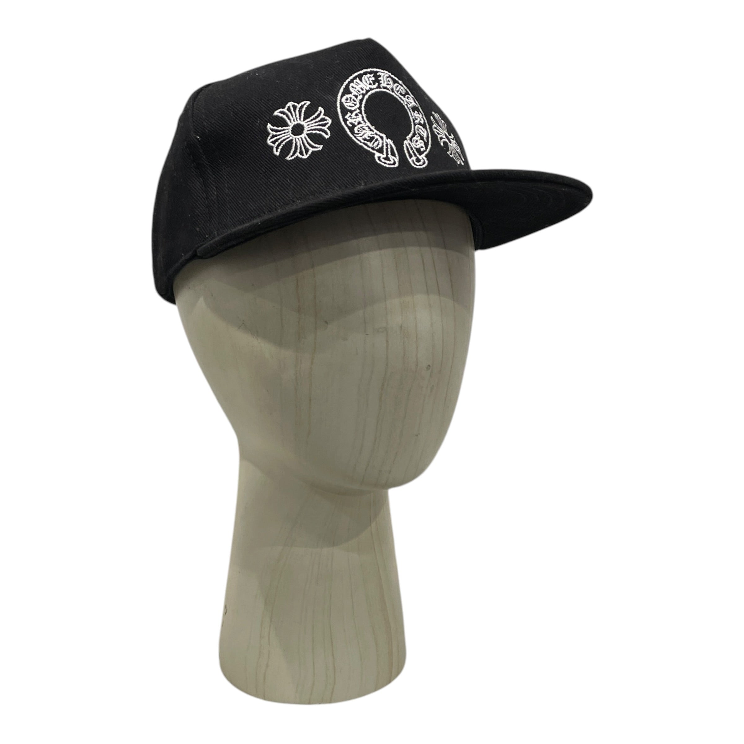 CHROME HEARTS/Cap/OS/Cotton/BLK/M's/HORSESHOE EMBROIDERED view 1