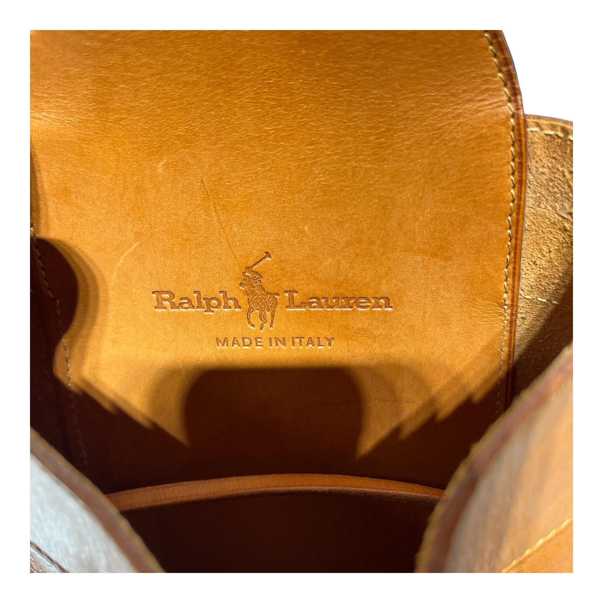 RALPH LAUREN/Backpack/Leather/CML/SINGLE STRAP view 6