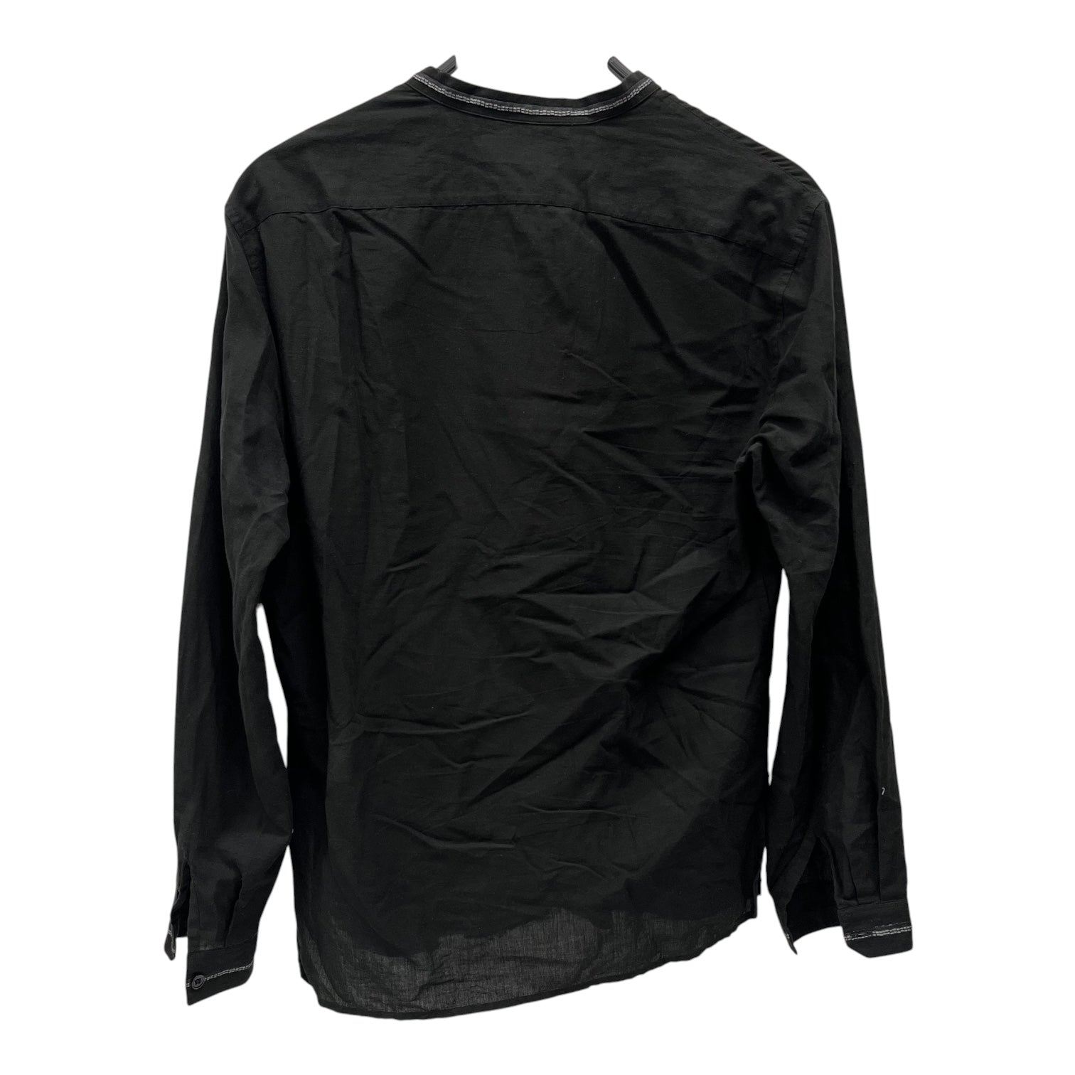 SAINT LAURENT/LS Shirt/38/Cotton/BLK/SS2018 view 2