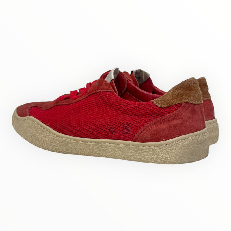 Acne Studios/Low-Sneakers/US 9/Cotton/RED/