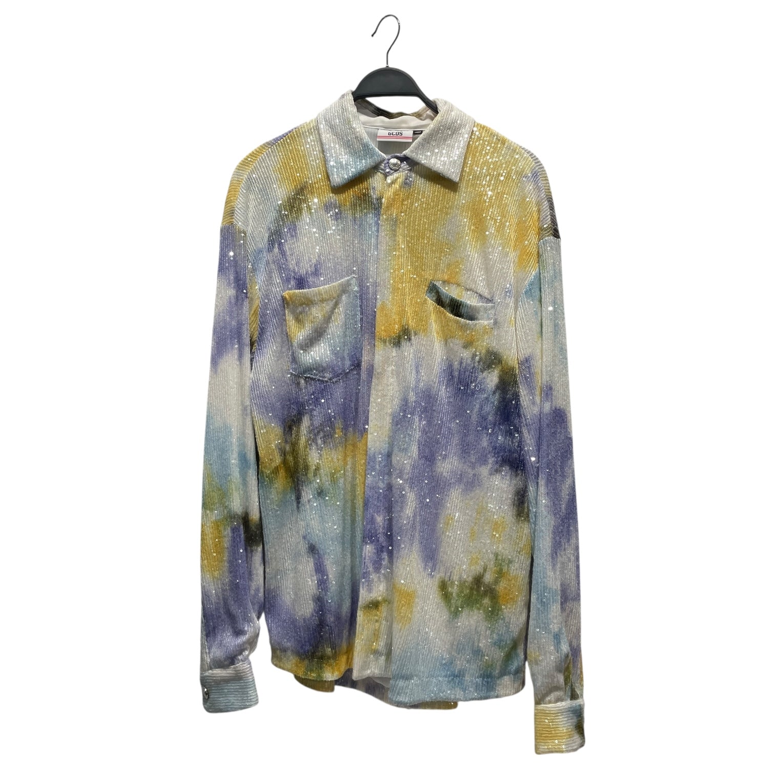 GCDS/Flannel Shirt/L/Cotton/MLT/All Over Print/ view 1