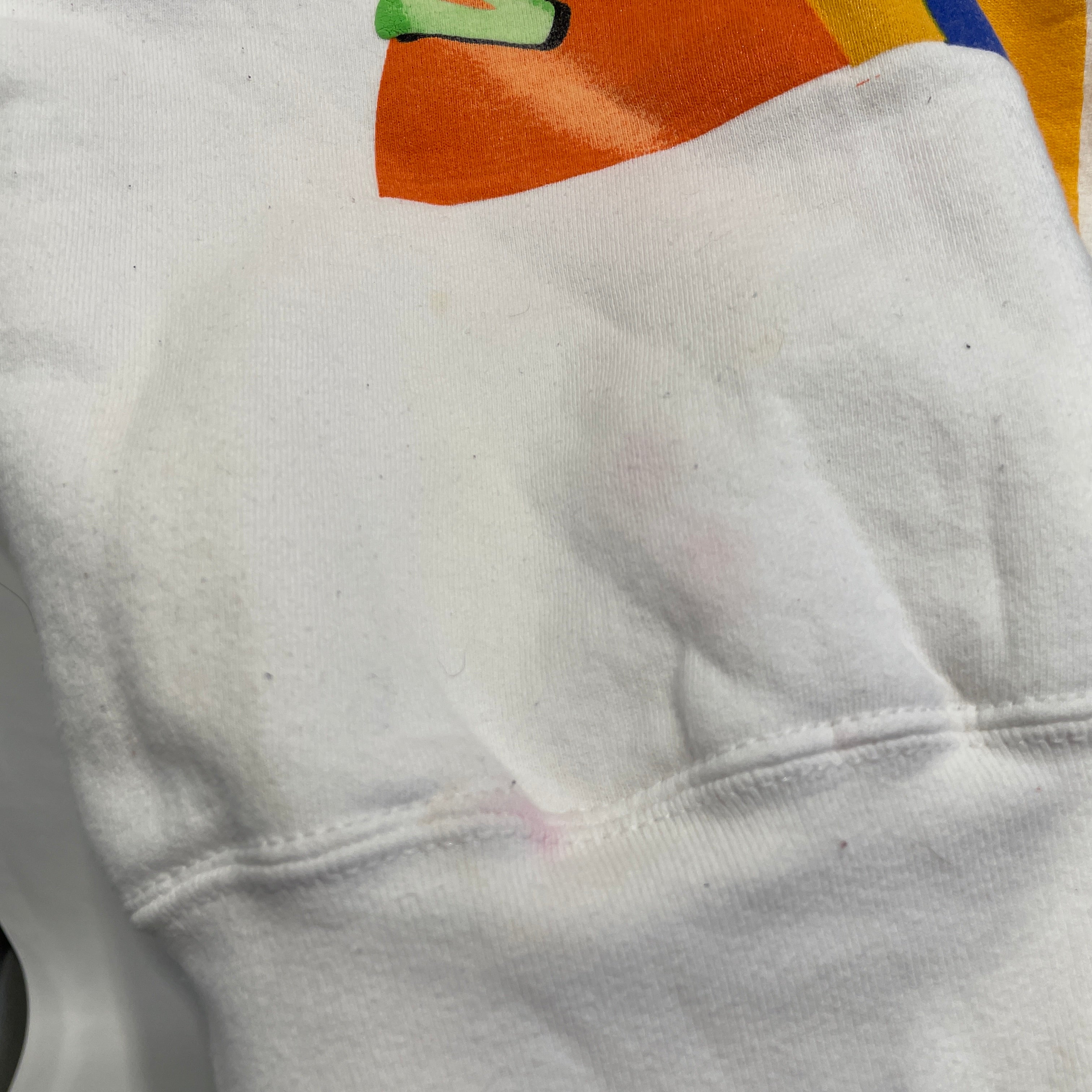 FRUIT OF THE LOOM/Sweater/XL/Graphic/Cotton/WHT/Waiting To Exhale view 3