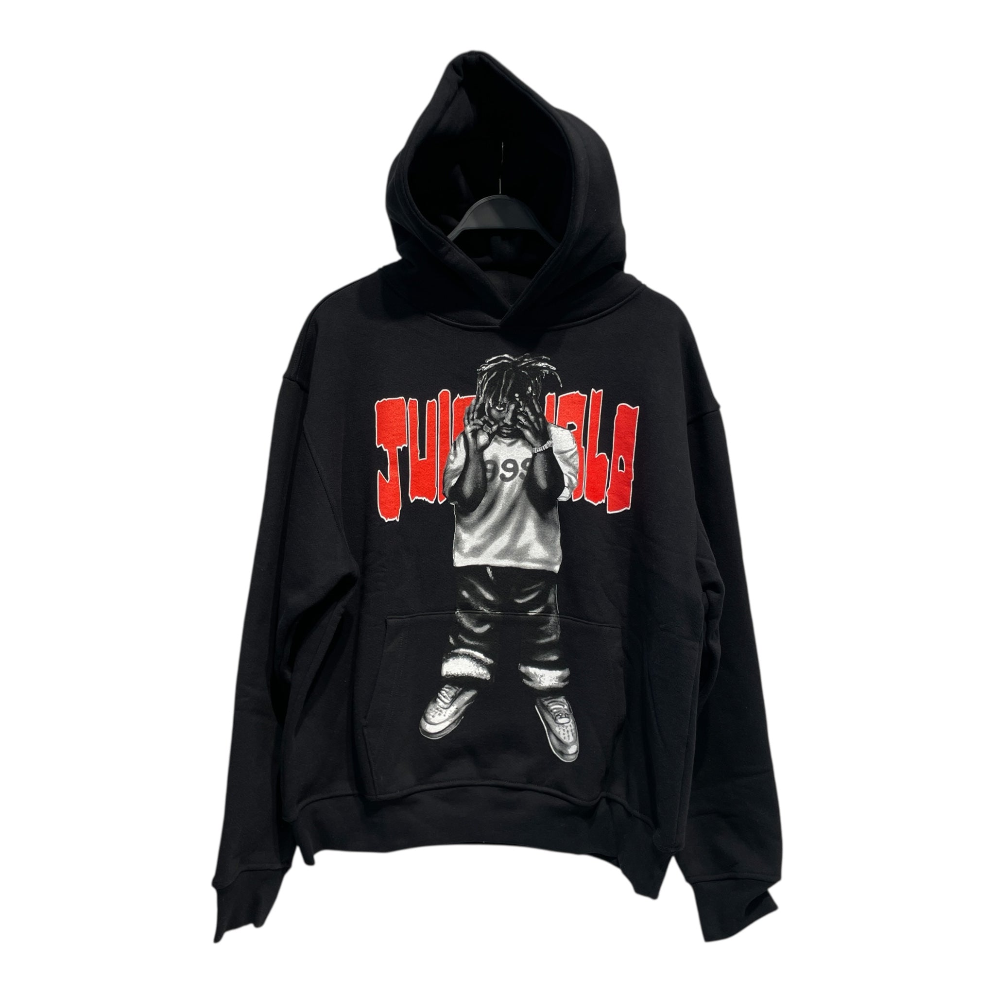 VLONE/Hoodie/L/Graphic/Cotton/BLK/JUICE WRLD MAN OF THE YEAR view 1