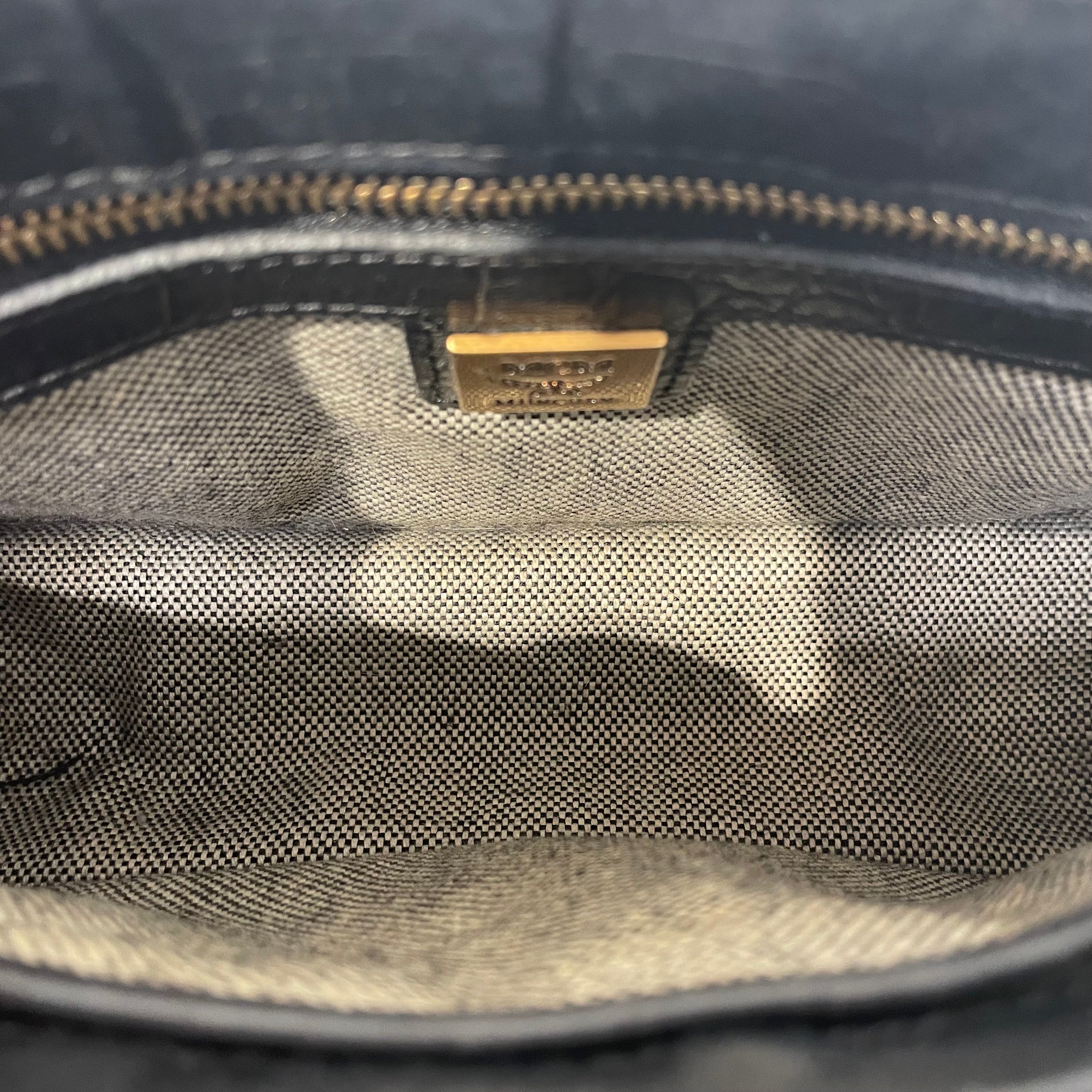 MCM/Cross Body Bag/Leather/BLK/Q7133 view 6