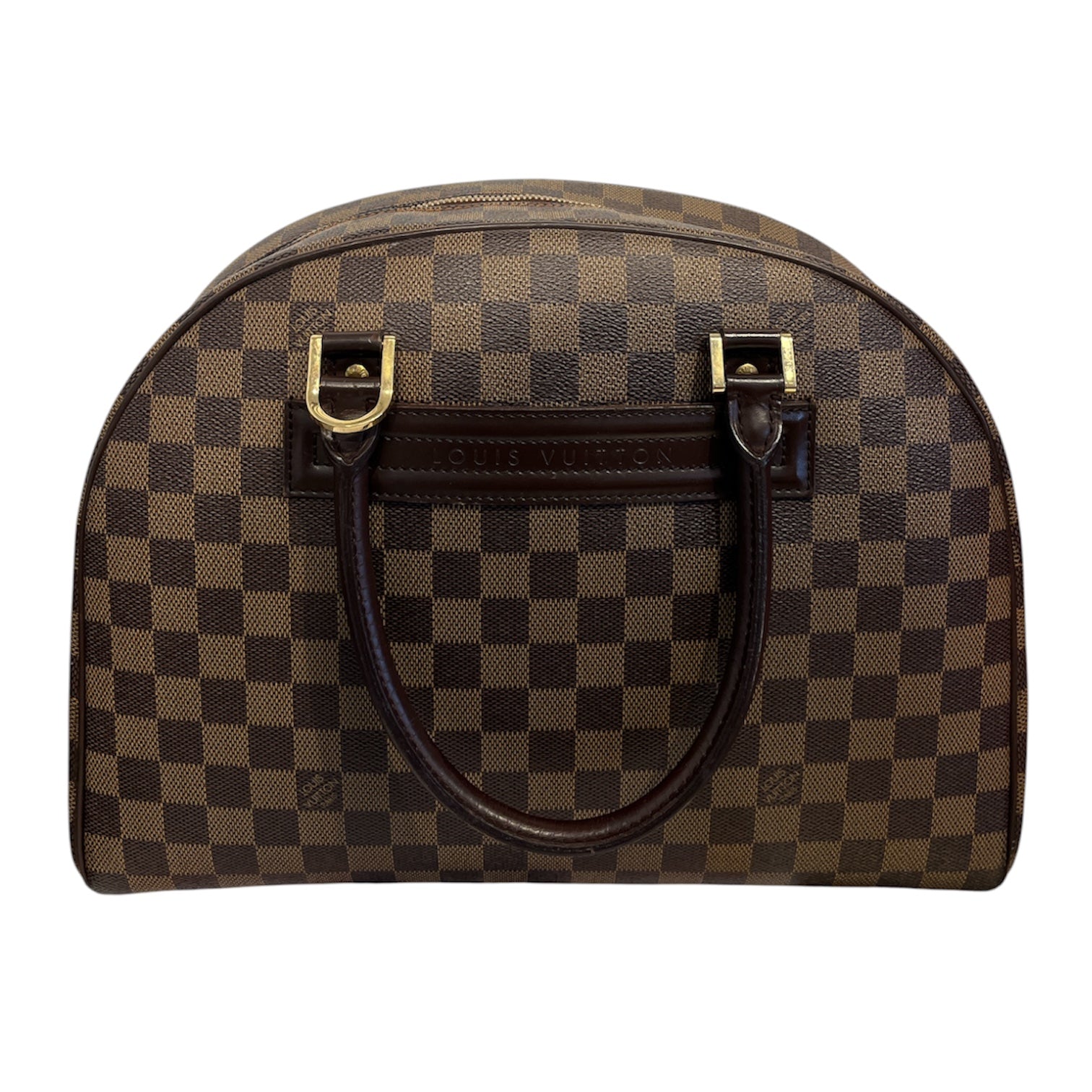 LOUIS VUITTON/Hand Bag/Monogram/Leather/BRW/Damier Ebene Nolita view 1