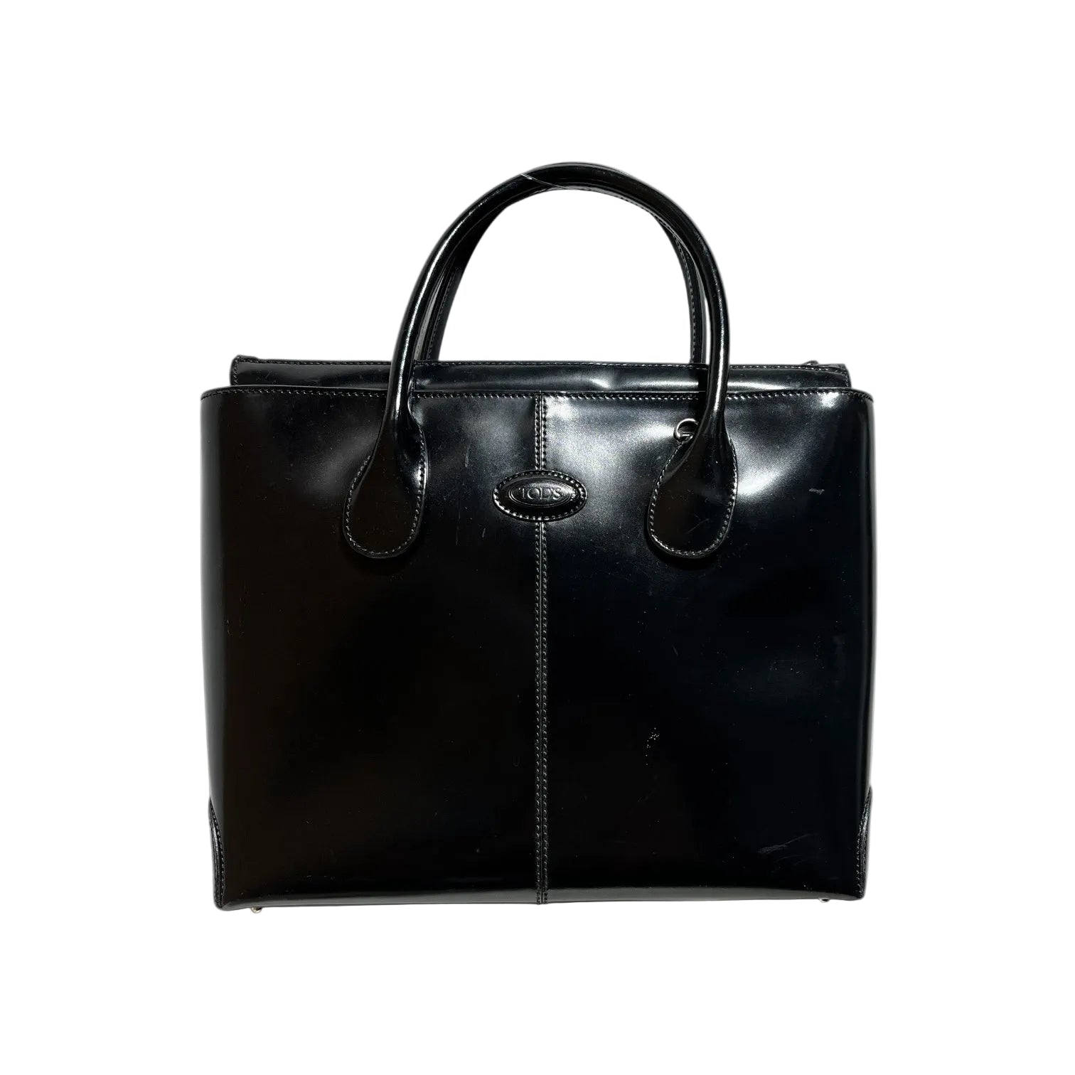 TOD'S/Tote Bag/Leather/BLK/Leather D Bag view 1