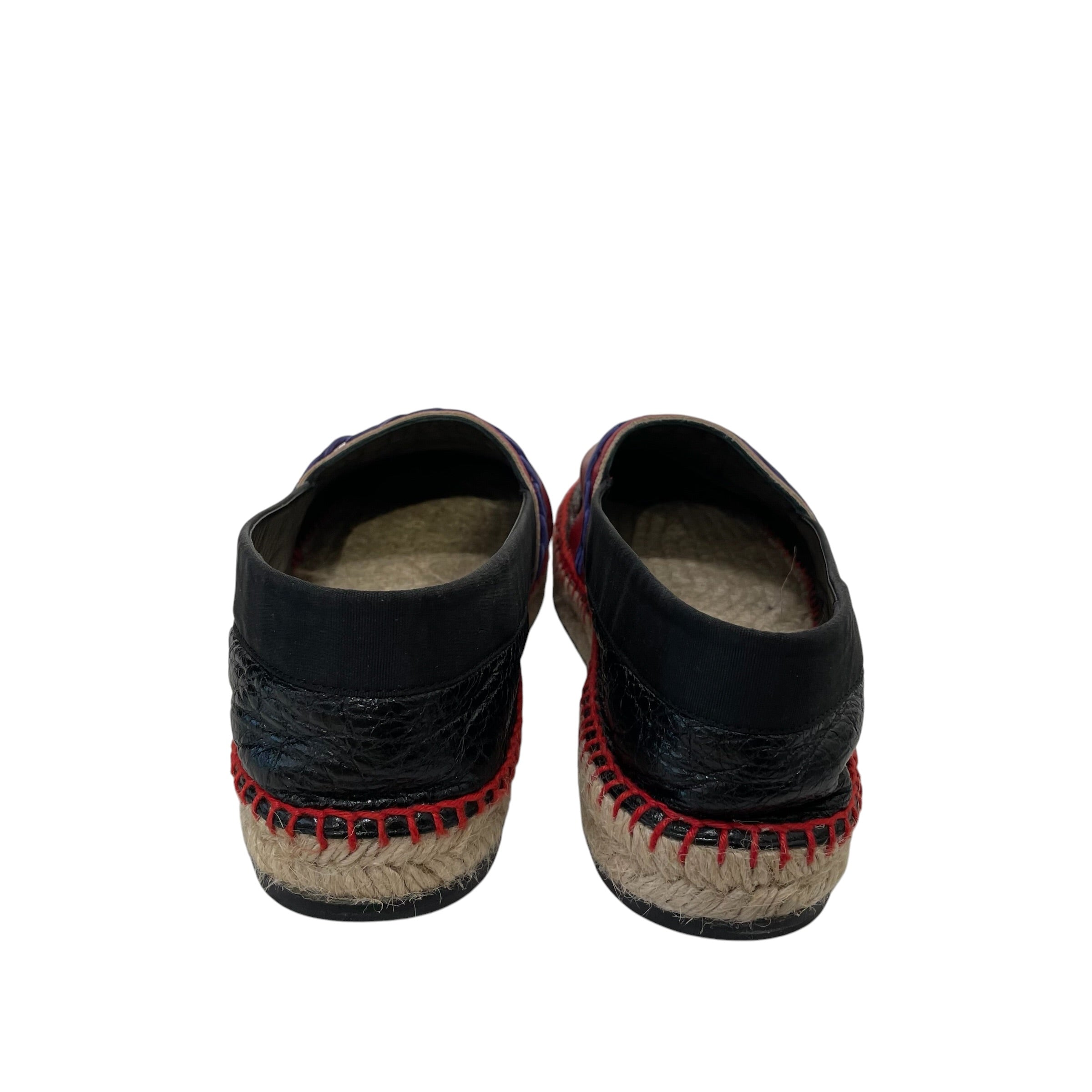 BALENCIAGA/Espadrilles/EU 41/Leather/BLK/ view 4