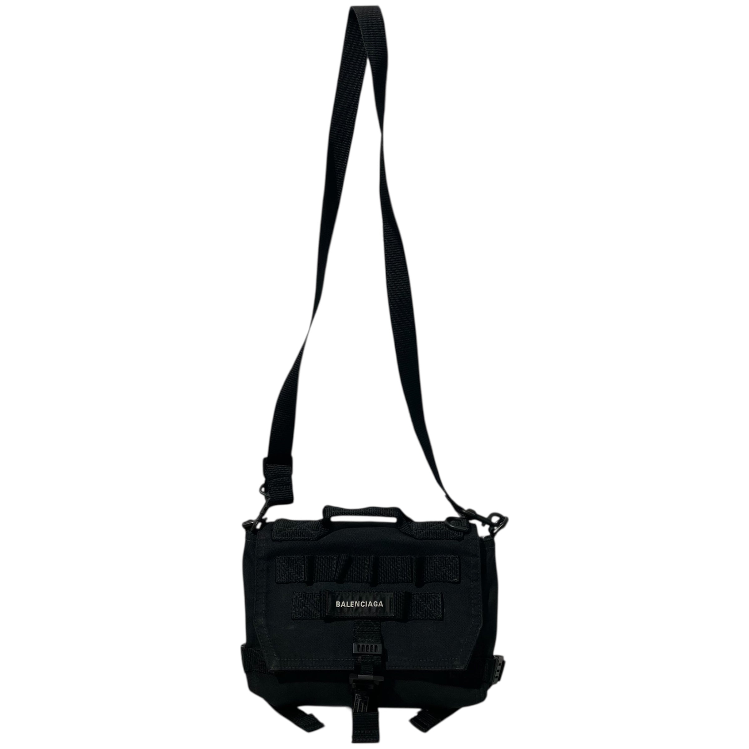 BALENCIAGA/Cross Body Bag/Nylon/BLK/ view 1