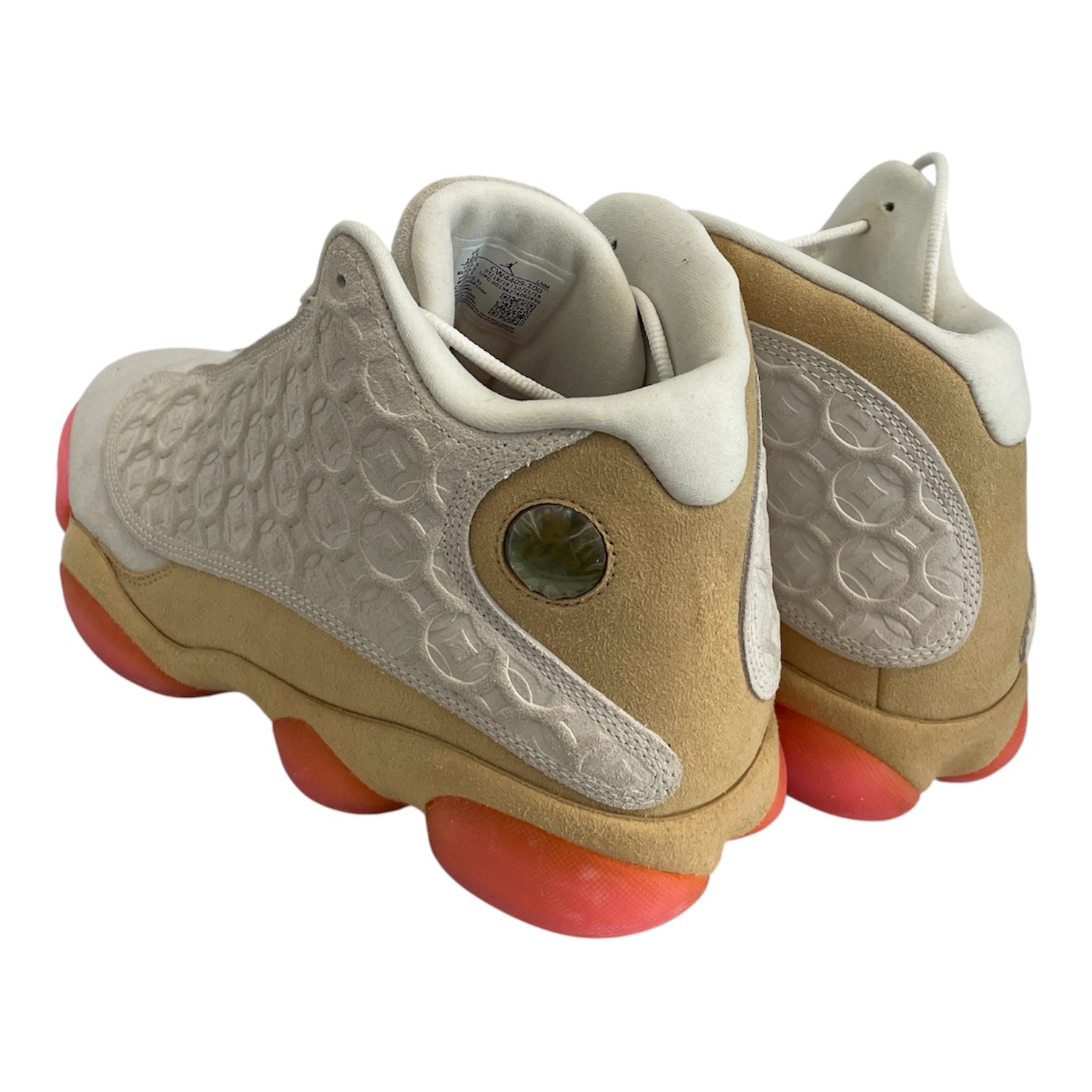NIKE/Hi-Sneakers/US 10.5/All Over Print/WHT/Retro Jordans Chinese New Year view 2