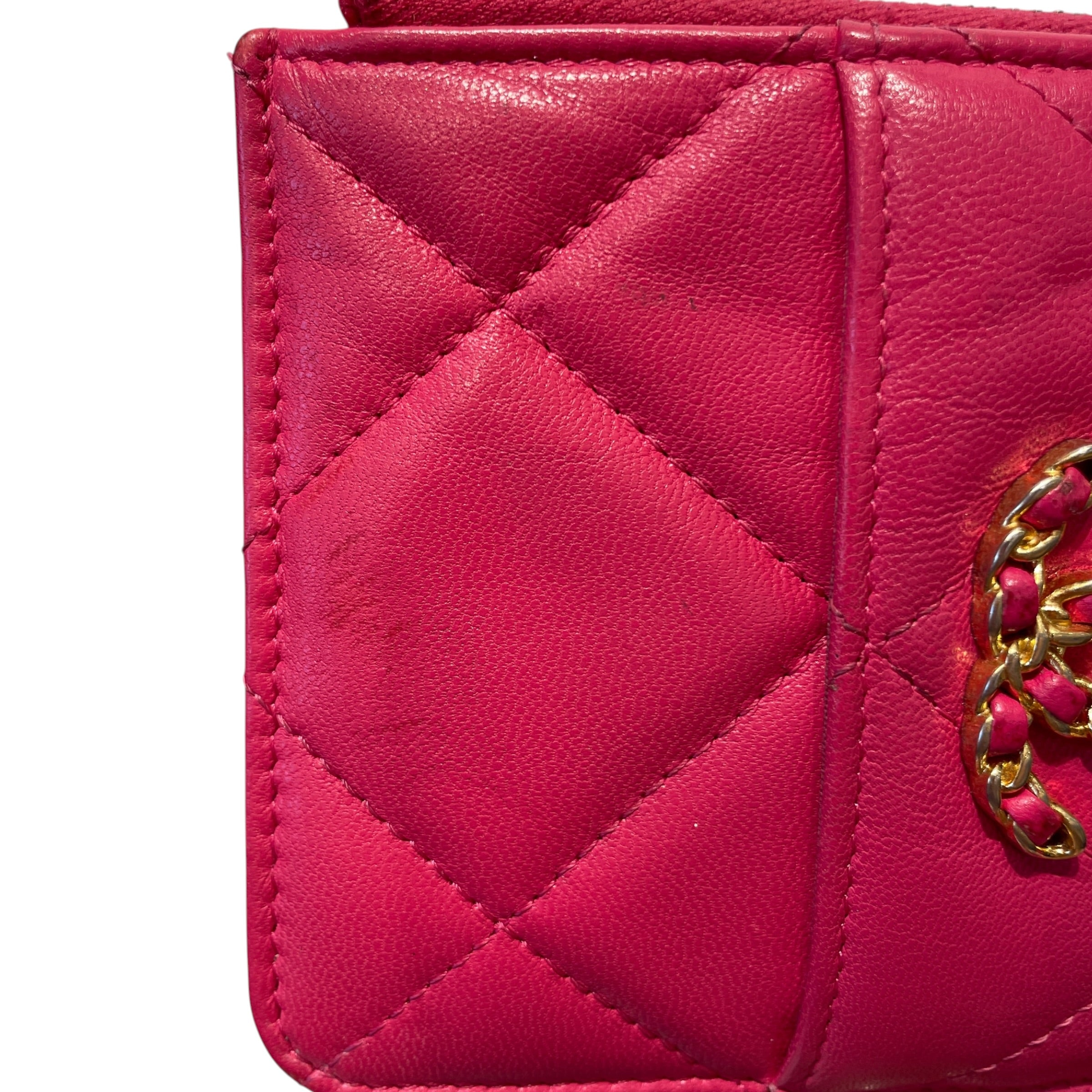 CHANEL/Long Wallet/Leather/PNK/L's/QUILTED CAVIER 19 view 4