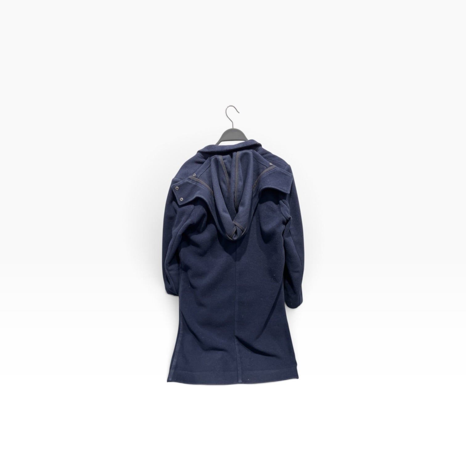 izzue/Jacket/XS/Polyester/NVY/Button hood view 2