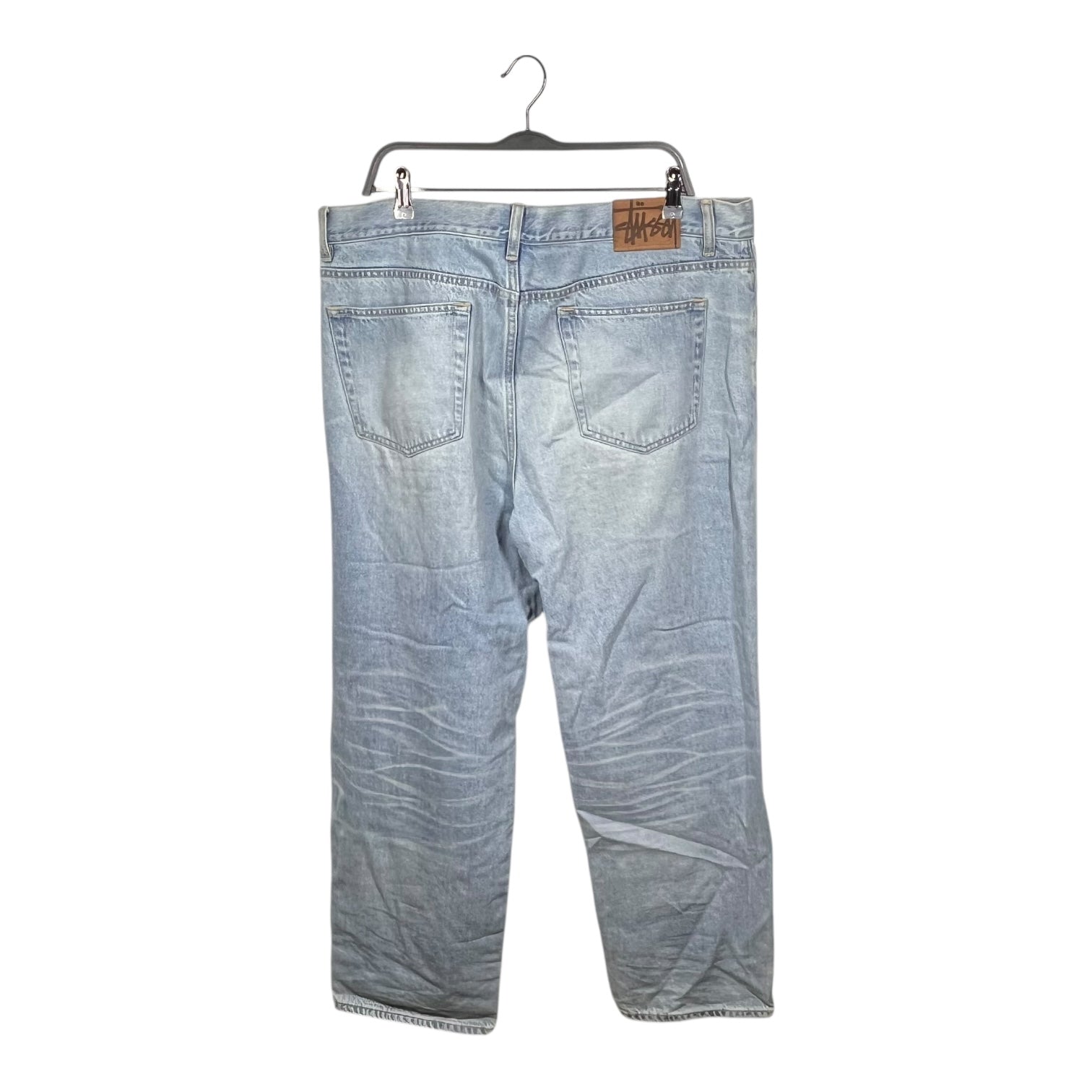 STUSSY/Straight Pants/36/Cotton/BLU/big ol jeans vintage view 2