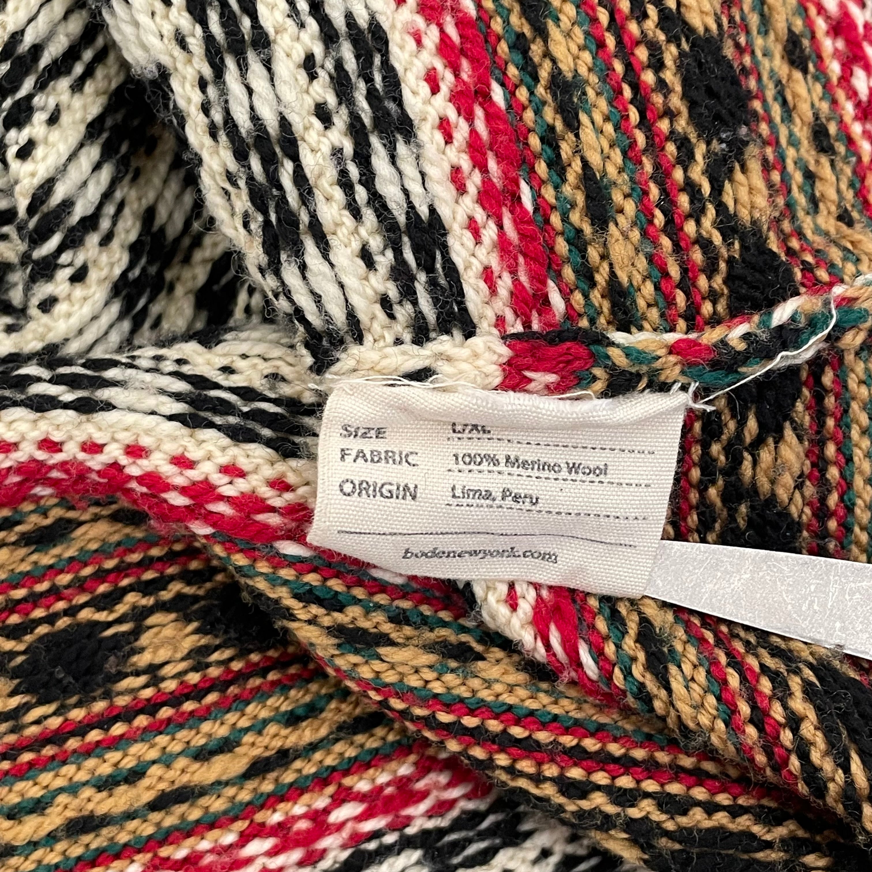 BODE/Sweater/L/XL/All Over Print/Wool/MLT/Talsi Knitted Jumper view 3