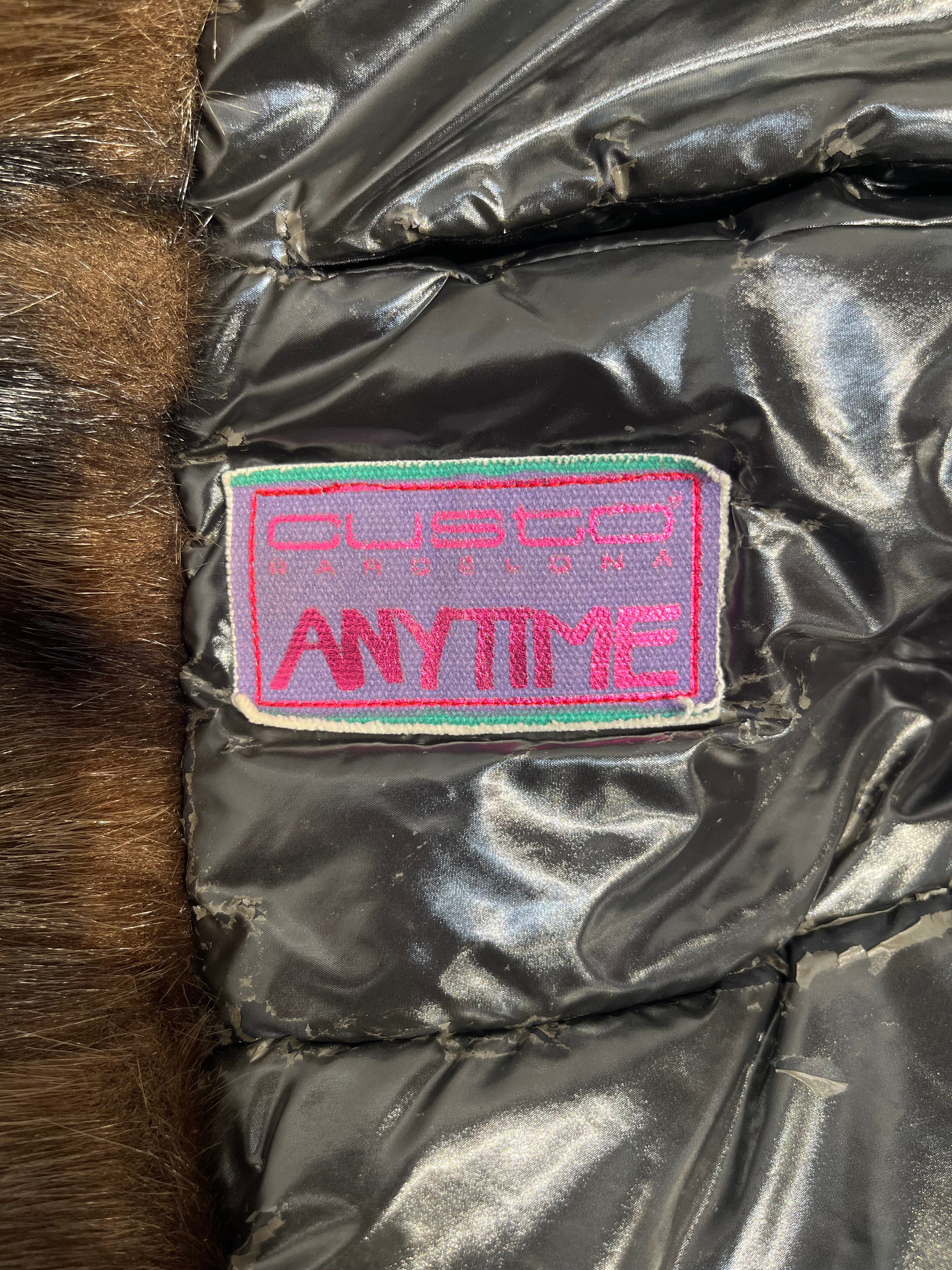 CUSTO BARCELONA/Jacket/Stripe/Fake Fur/PPL/ZIP UP BROWN ANYTIME view 6