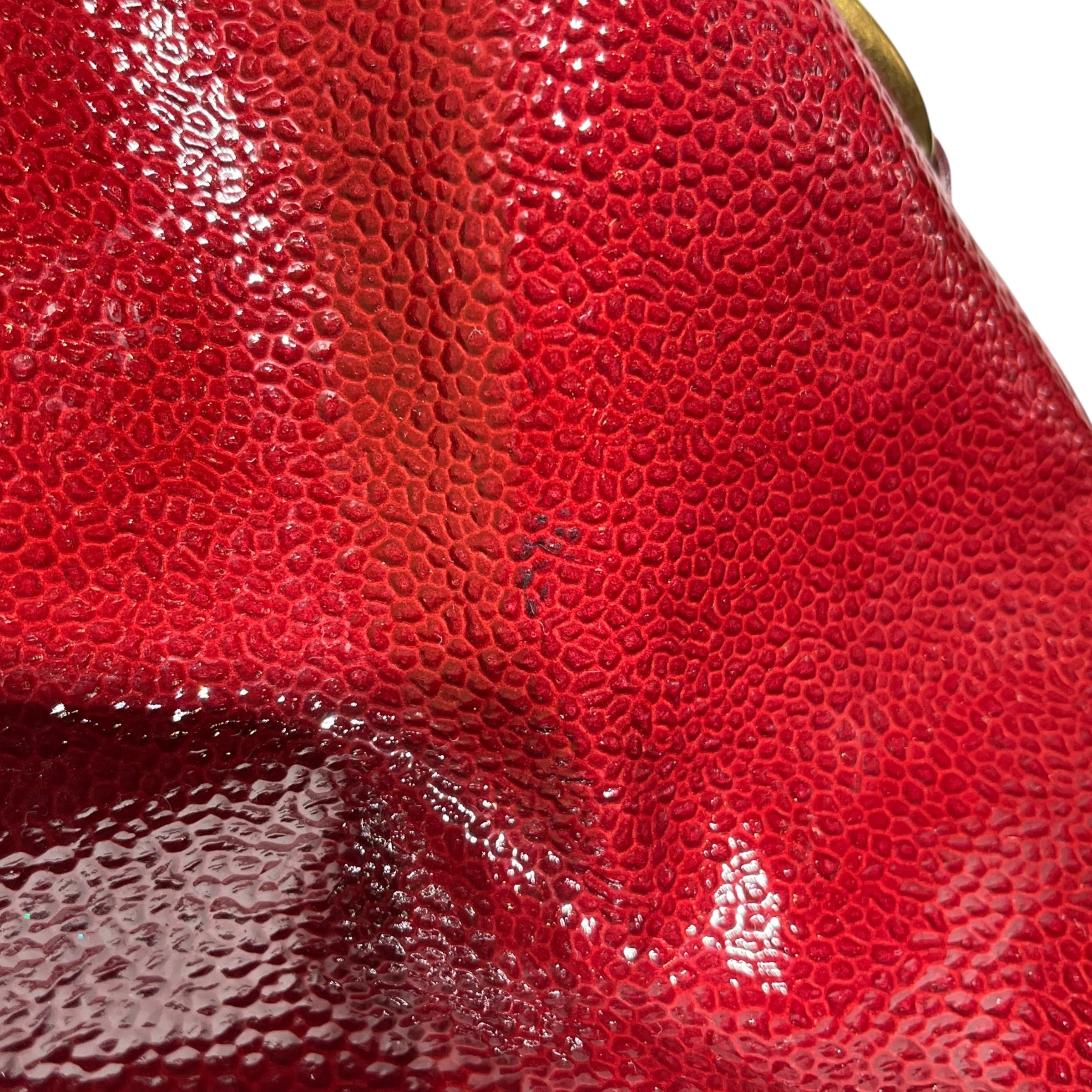 YVES SAINT LAURENT/Hand Bag/Leather/RED/Muse Lock Bag view 7