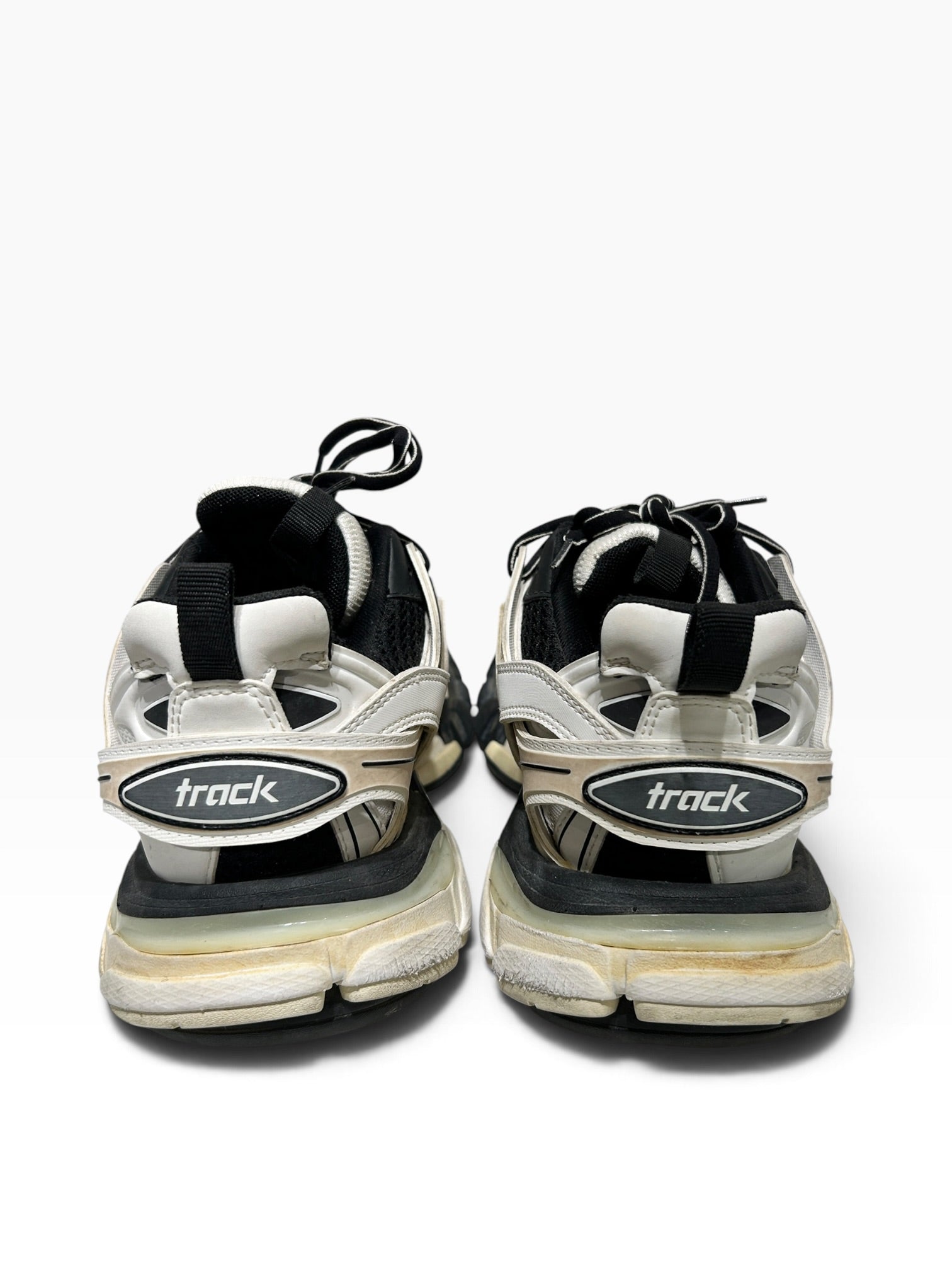 BALENCIAGA/Low-Sneakers/EU 38/Nylon/WHT/TRACK view 5