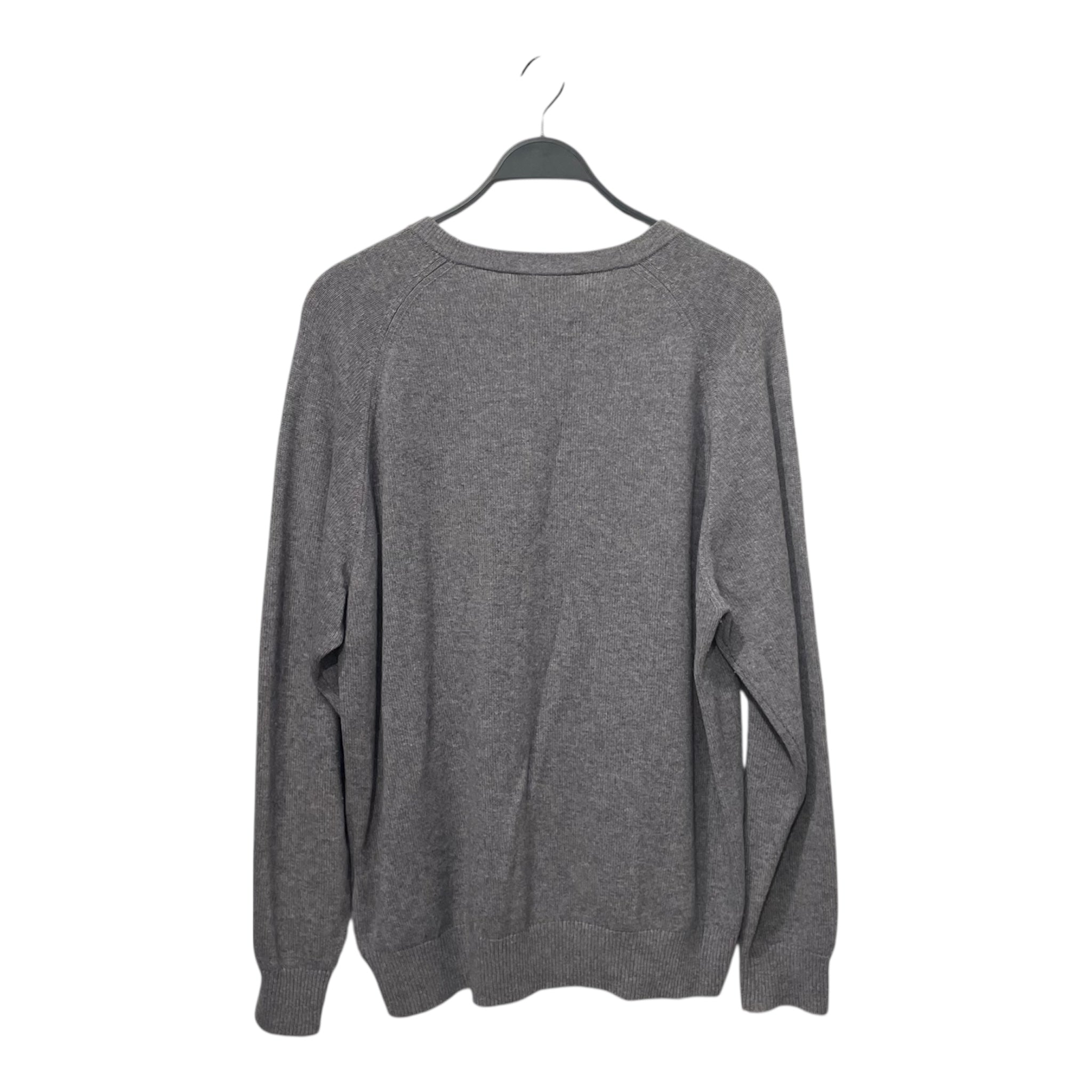 GIVENCHY/Sweater/L/Cashmere/GRY/tntarsia crewneck sweater view 2