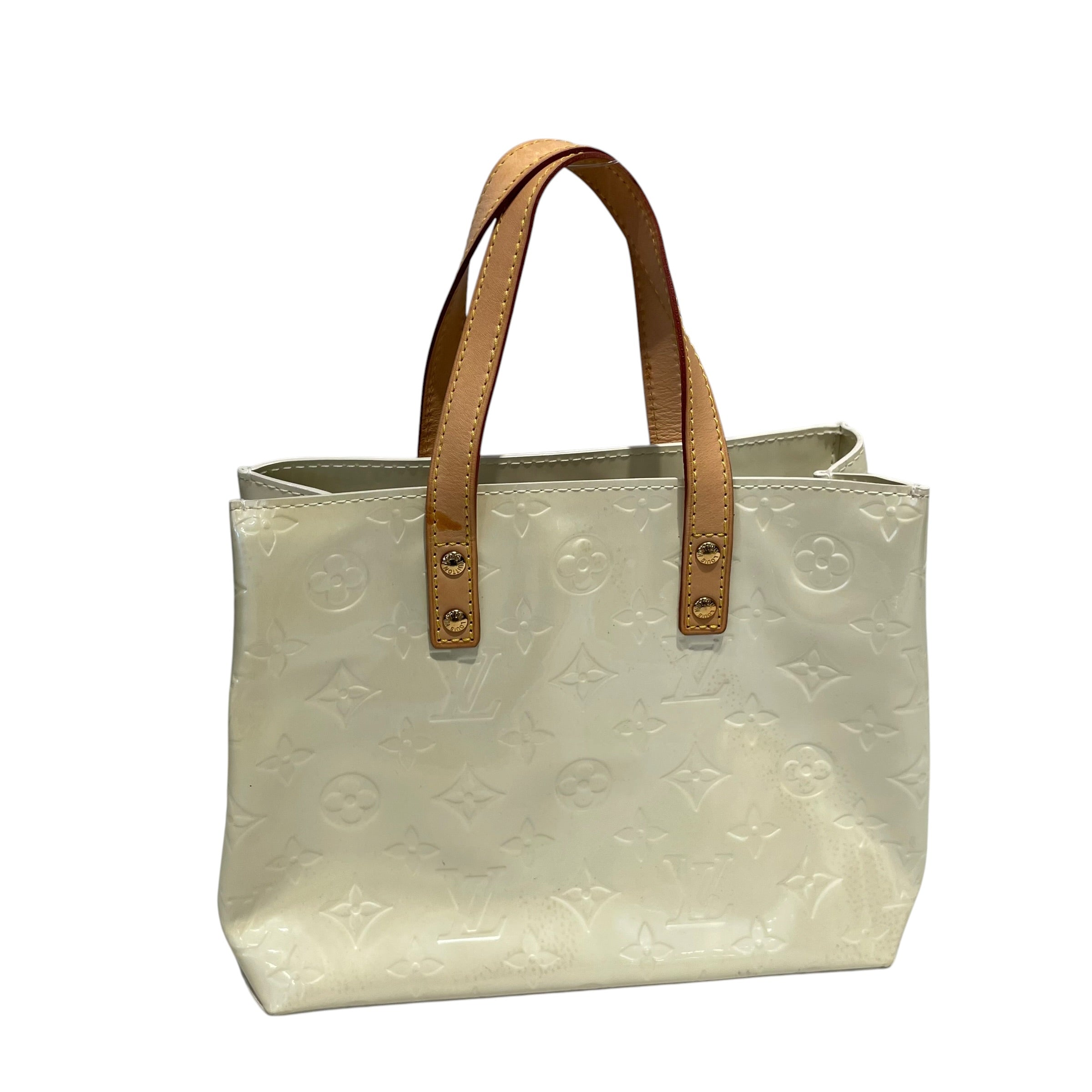 LOUIS VUITTON/Hand Bag/Monogram/Leather/YEL/VERNIS READE PM view 1