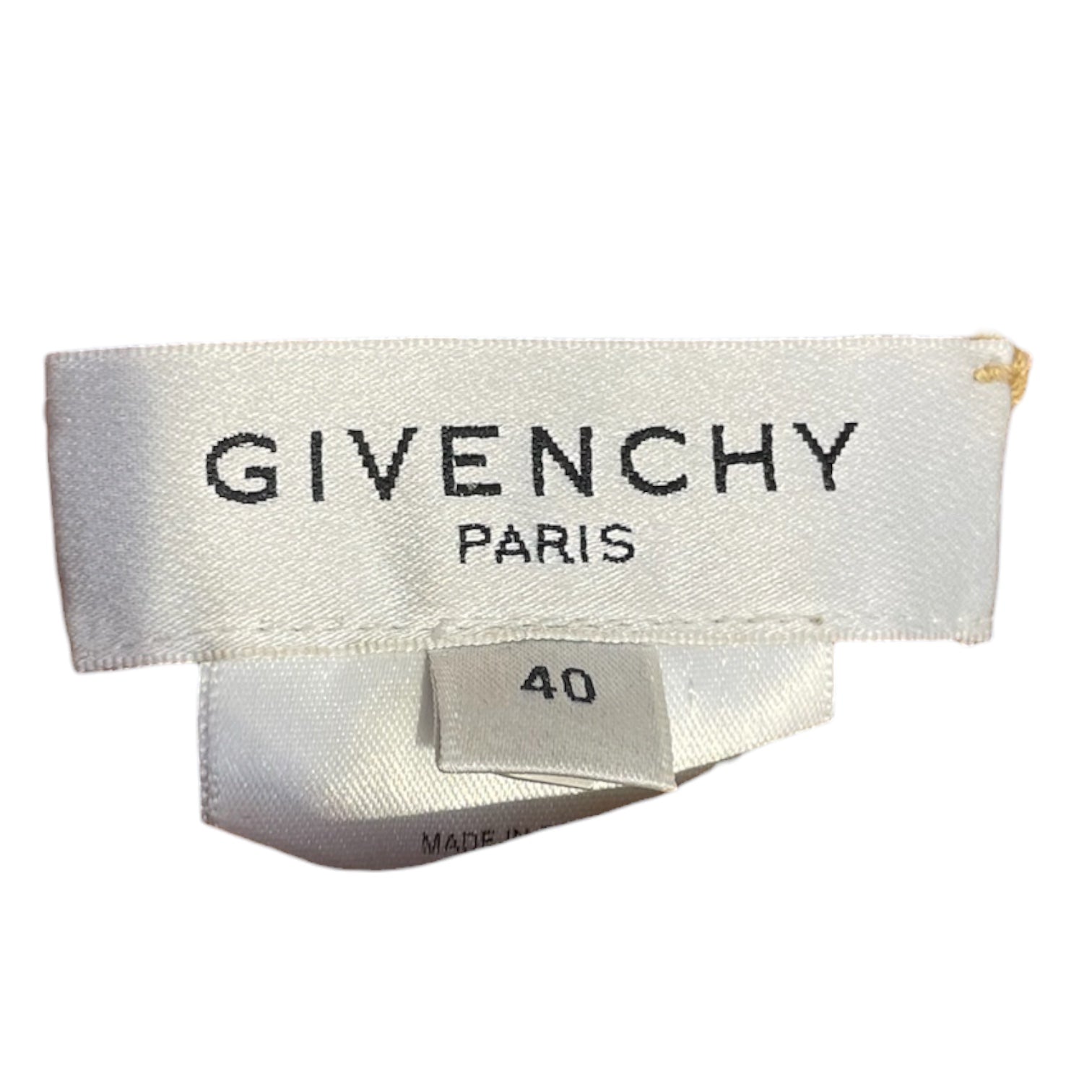 GIVENCHY/Bottoms/40/Leather/YEL/YELLOW LEATHER STRAIGHT view 3