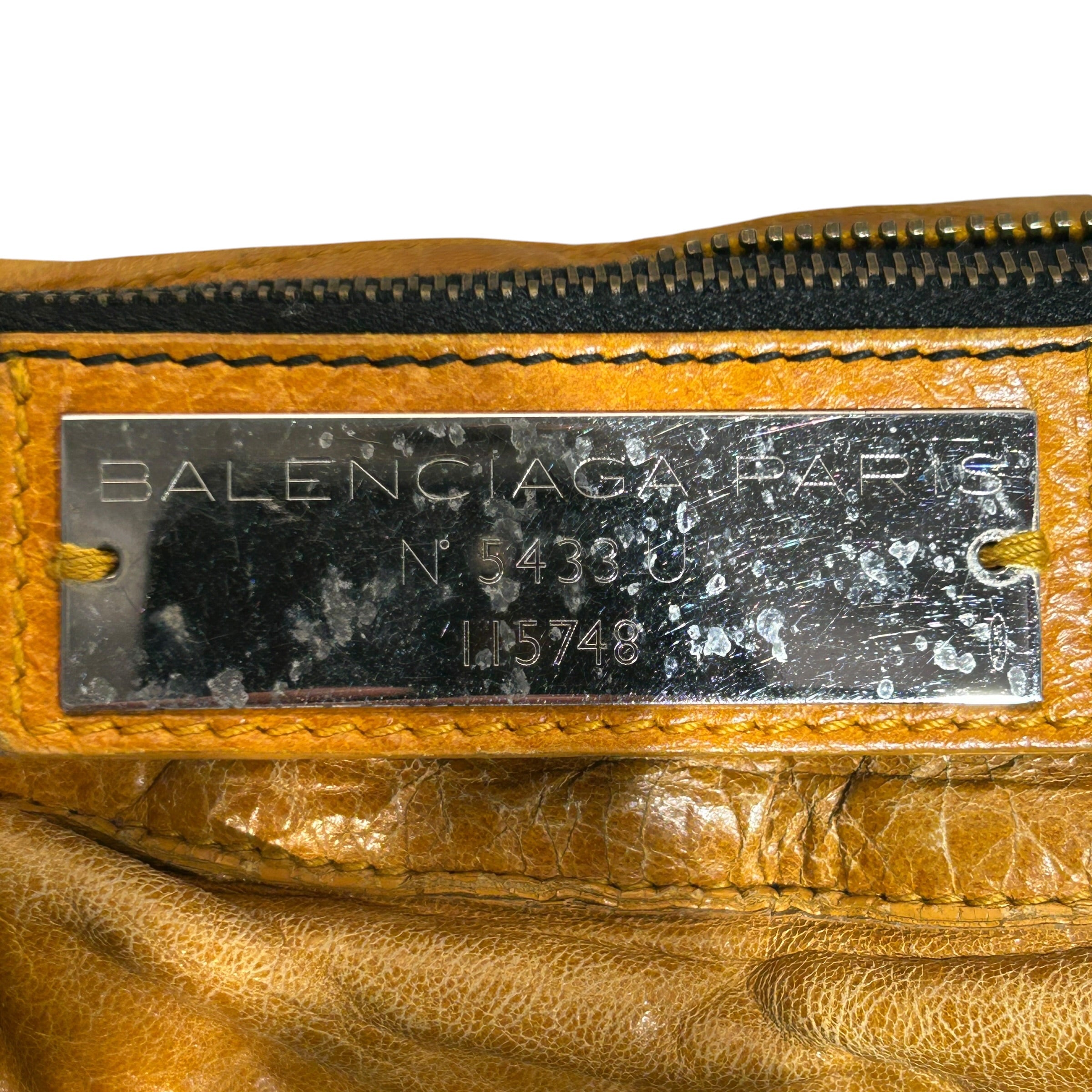 BALENCIAGA/Bag/Leather/ORN/CITY view 7