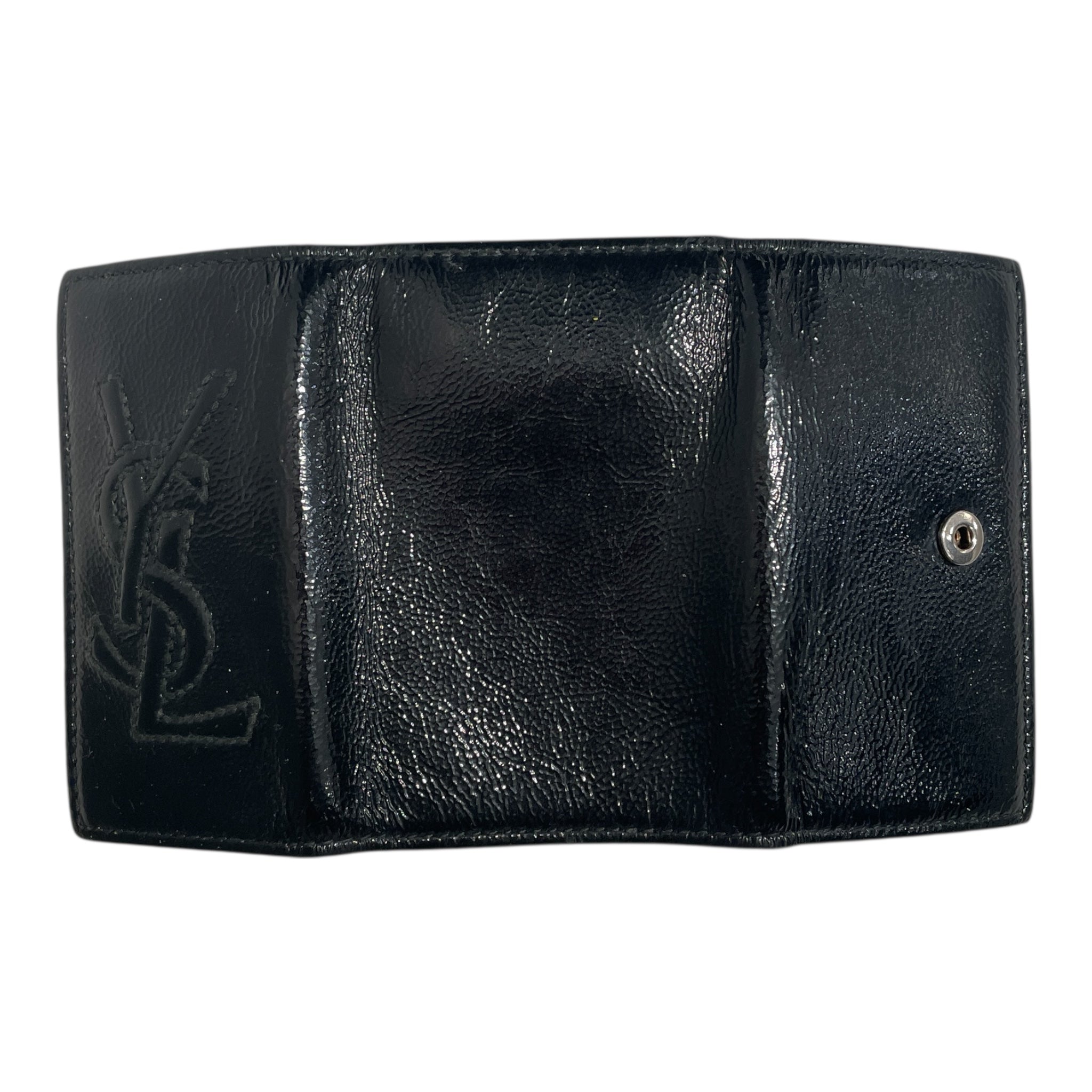 YVES SAINT LAURENT rive gauche/Bifold Wallet/BLK/ view 4