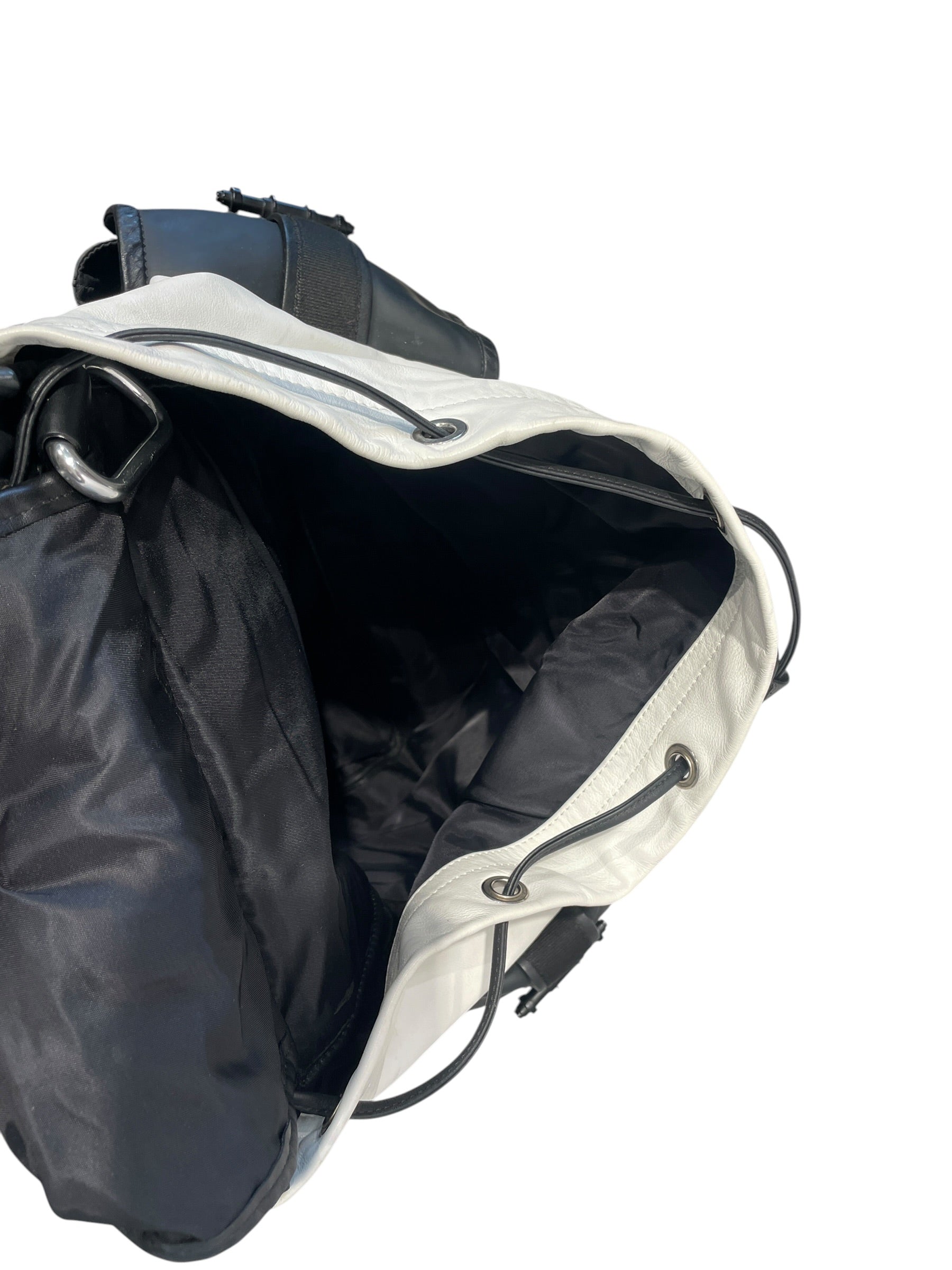 GIVENCHY/Backpack/Leather/BLK/OBSEDIA BLACK/WHITE view 3