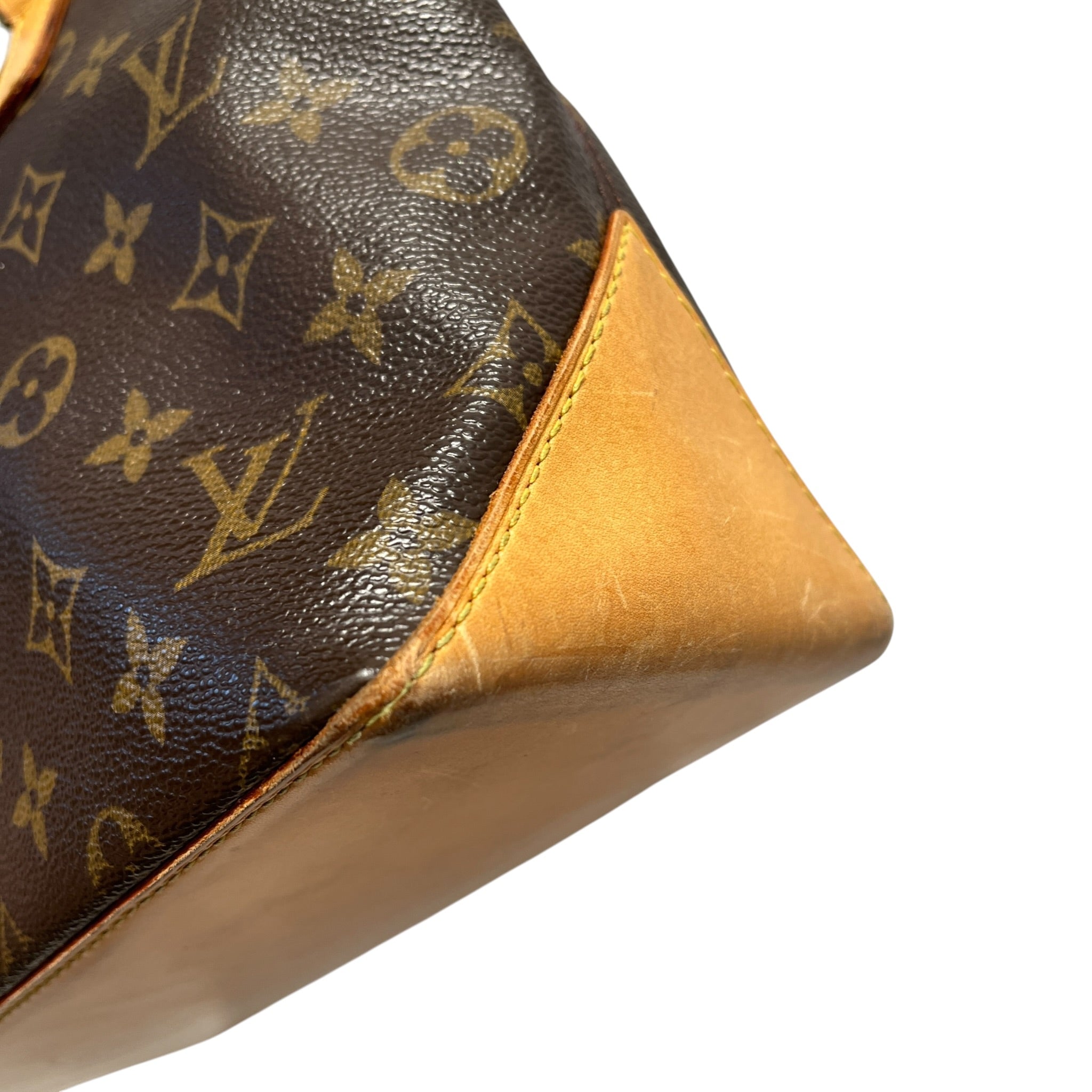 LOUIS VUITTON/Bag/Monogram/Leather/BRW/CABAS PIANO BAG VINTAGE view 4