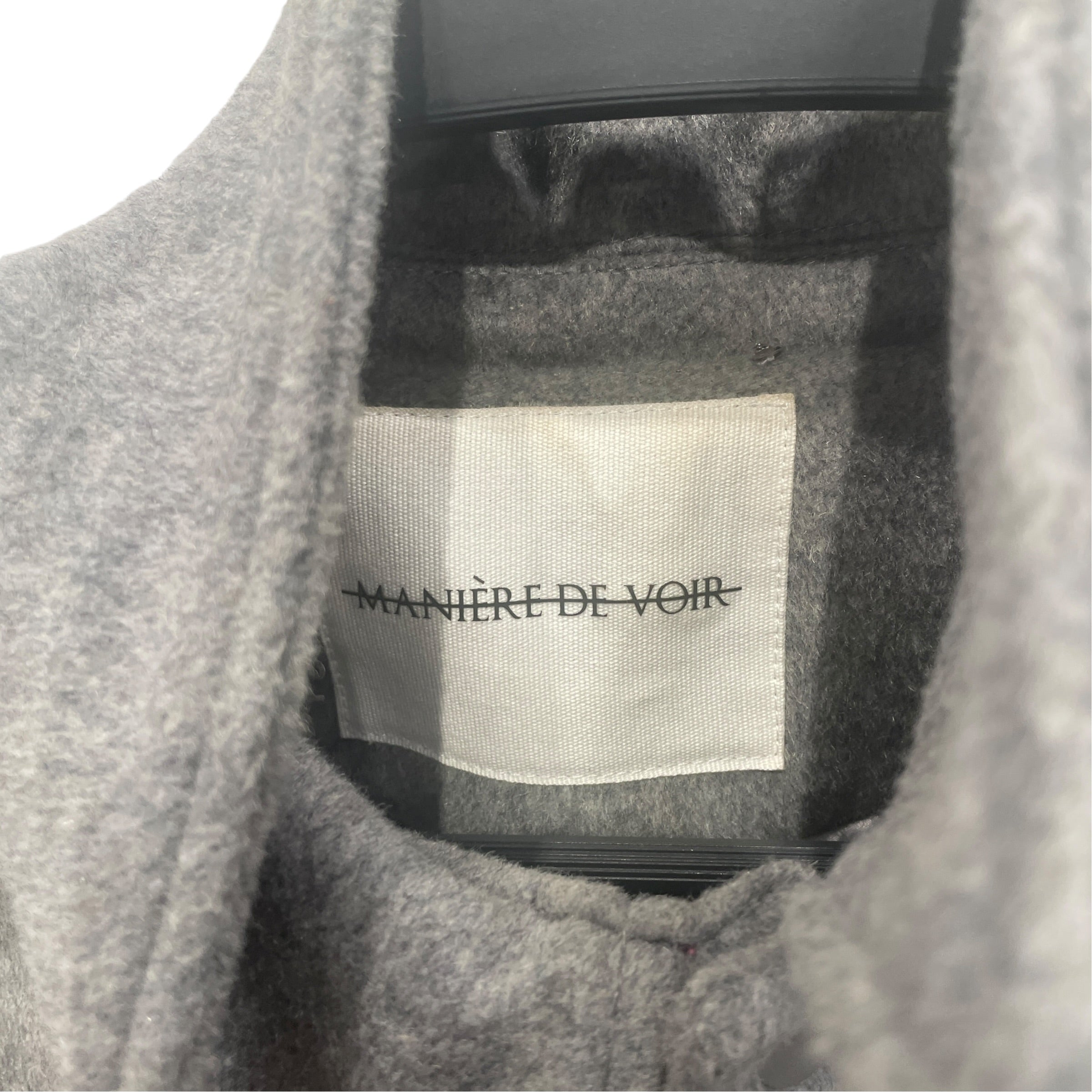 MANIERE DE VOIR/Baseball Jkt/M/Cotton/GRY/Graphic/MONA LISA VARSITY JKT view 2
