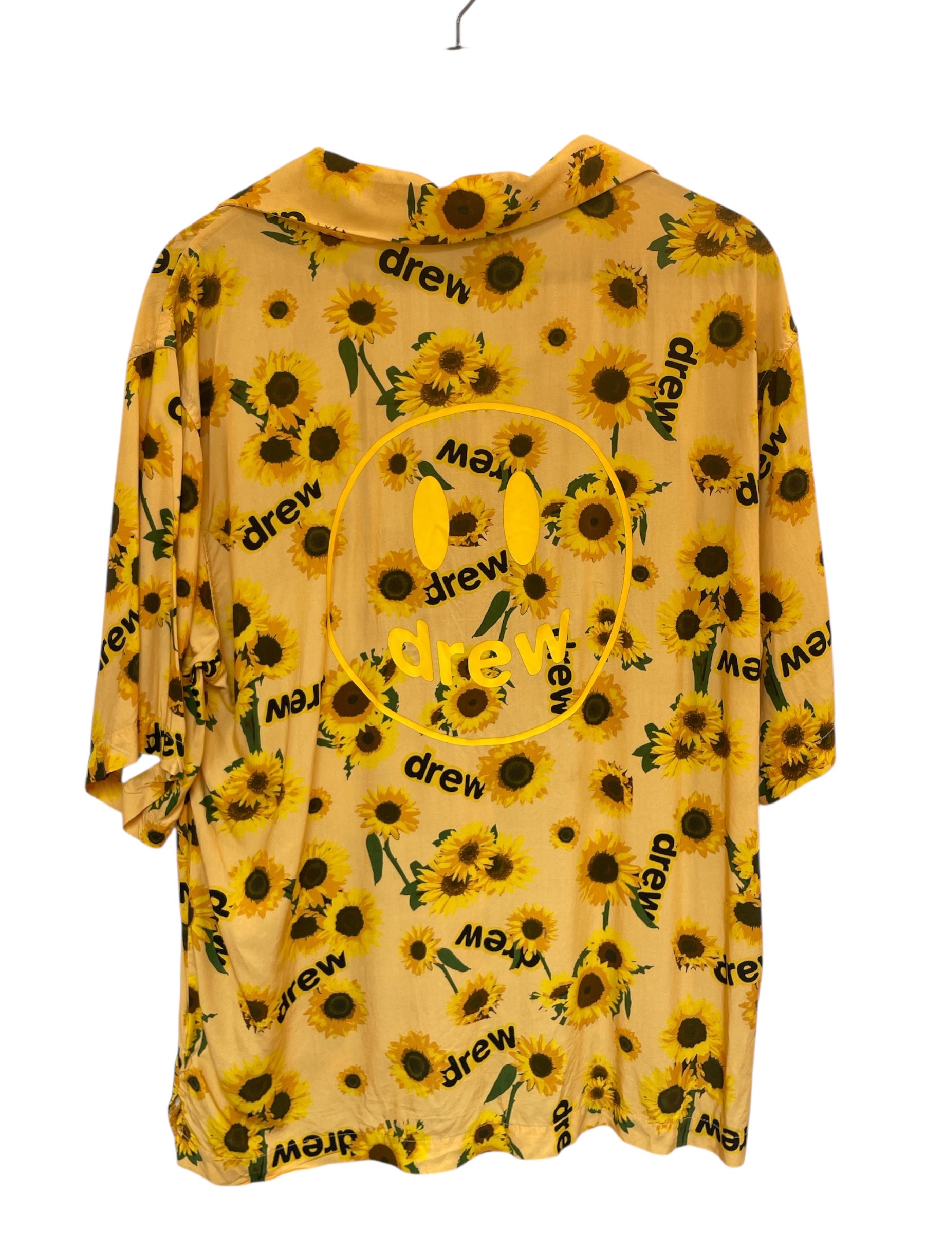 drew house/T-Shirt/S/Rayon/YEL/All Over Print/0000204785 view 2