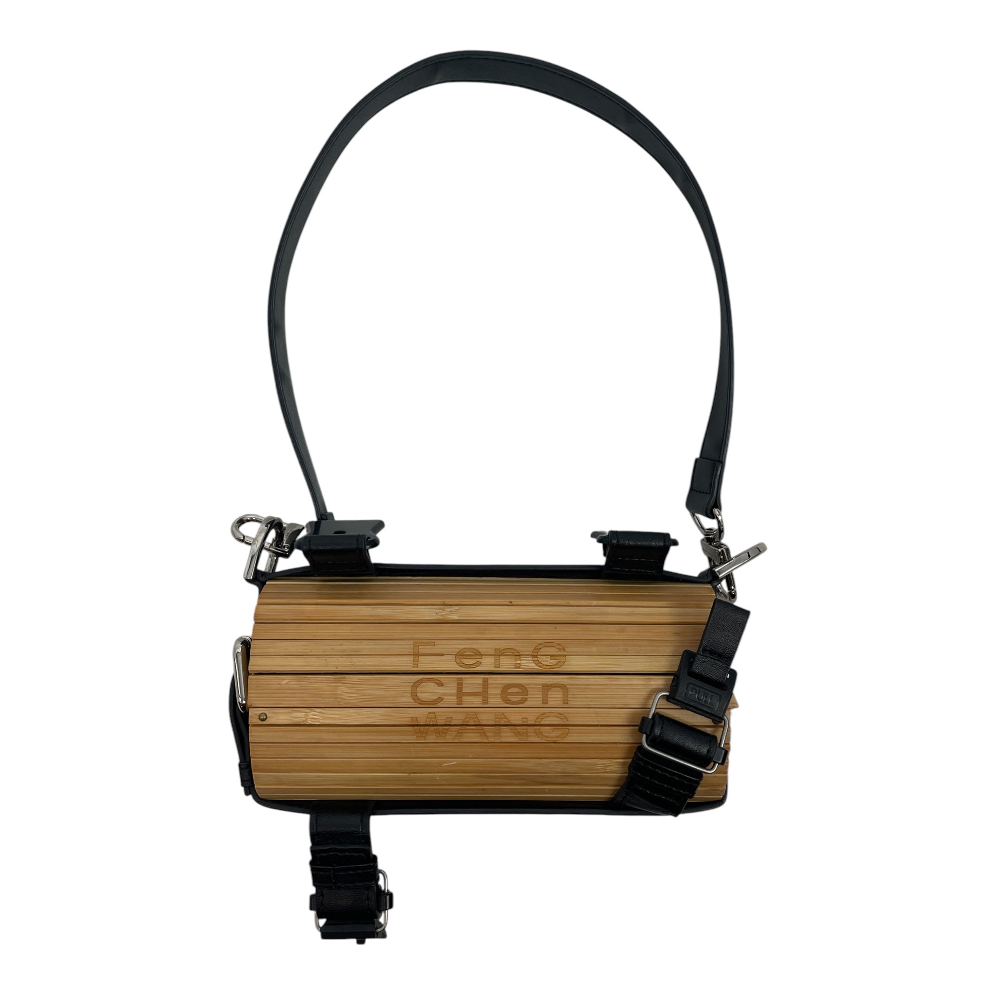 Feng Chen Wang/Bag/BRW/BAMBOO/LEATHERV STRAPS view 1