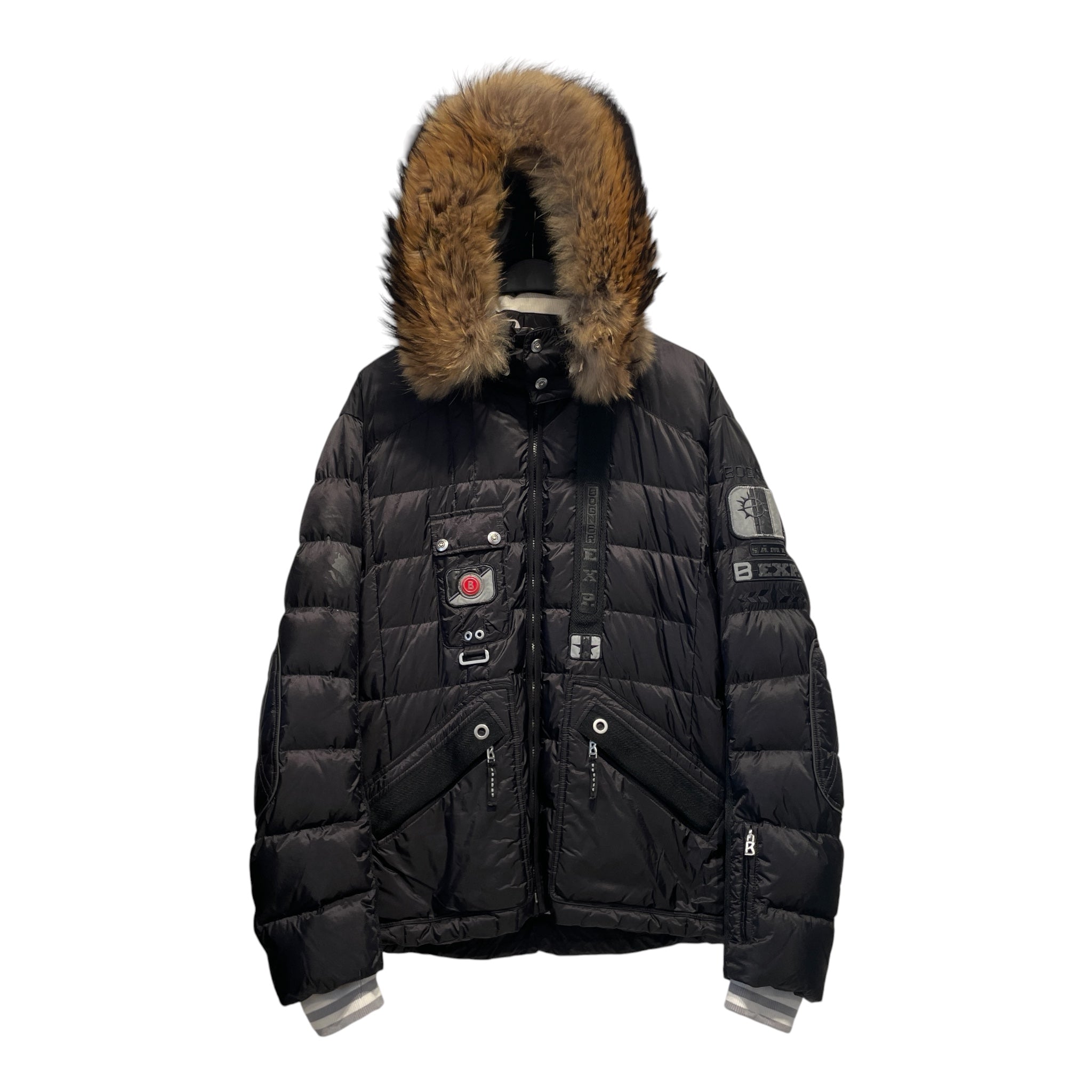 Bogner/Puffer Jkt/M/BLK/Single Breasted/ view 1