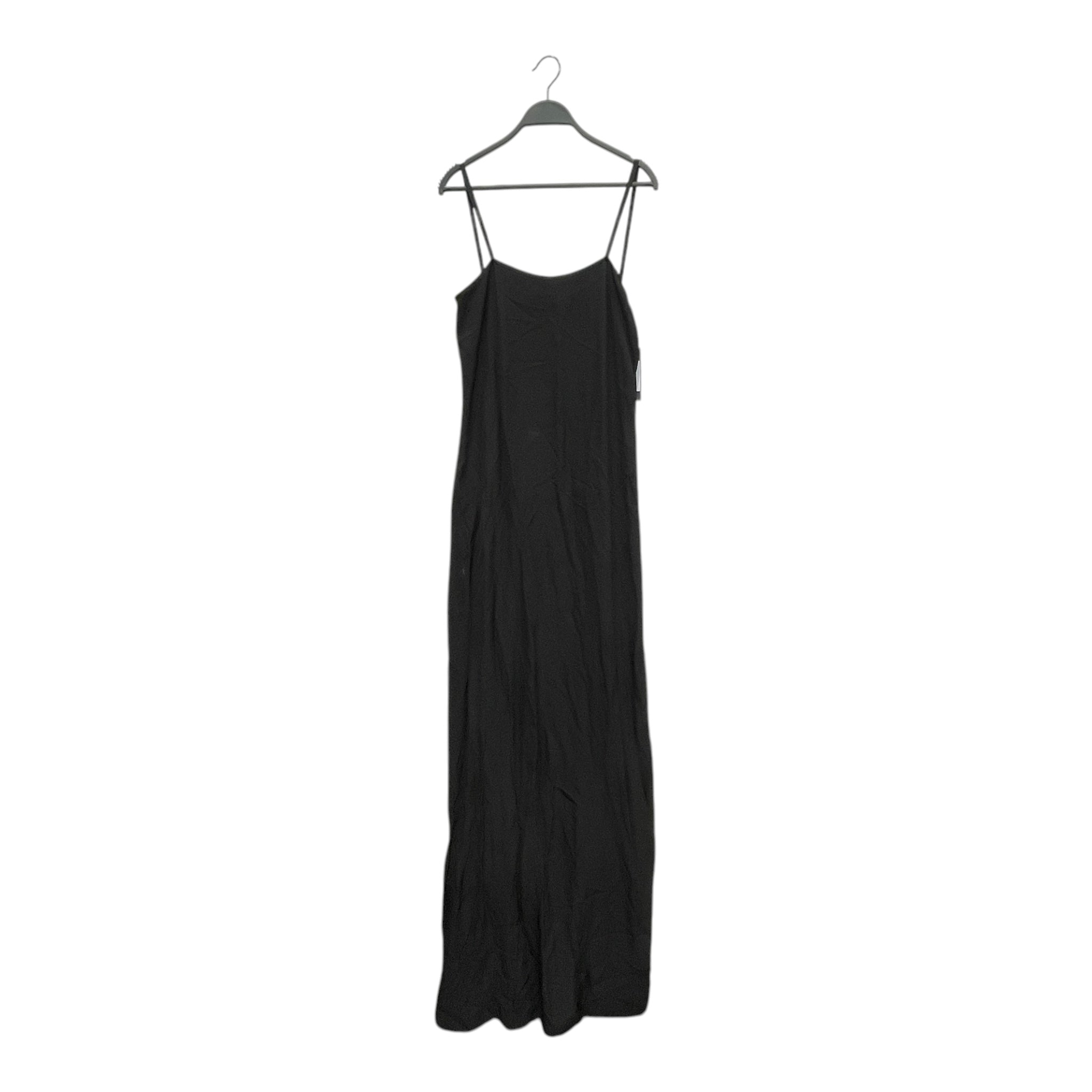 SAINT LAURENT/SL Dress/40/Polyester/BLK/SKINNY STRAP LONG DRESS view 1