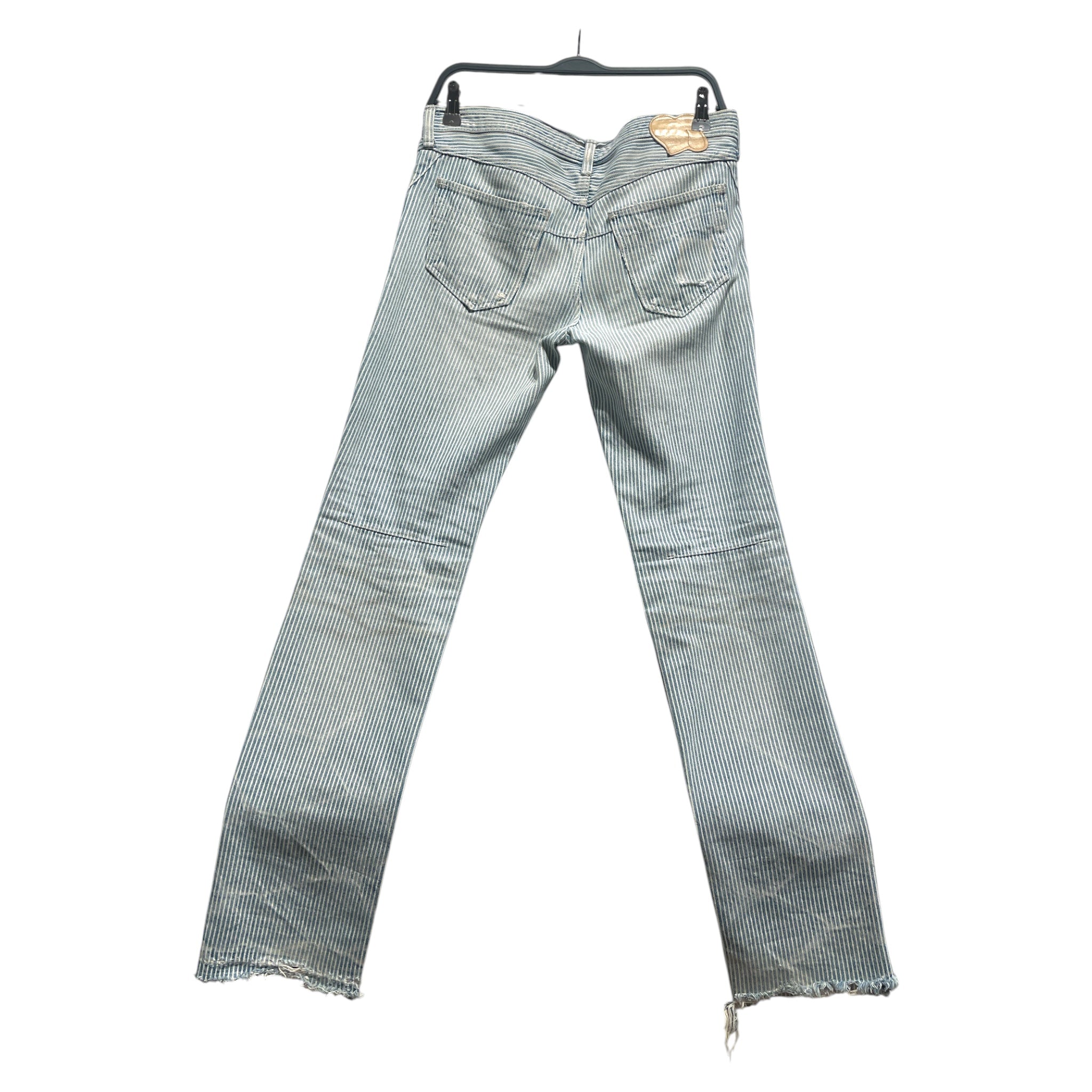 NUMBER (N)INE/Skinny Pants/3/Cotton/BLU/Stripe/SS08 Hickory Denim view 2
