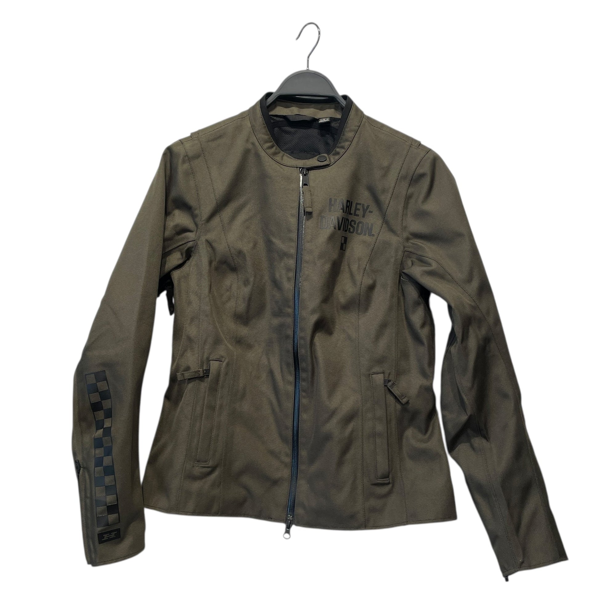 HARLEY DAVIDSON/Souvenir Jkt/L/Polyester/GRN/ view 1