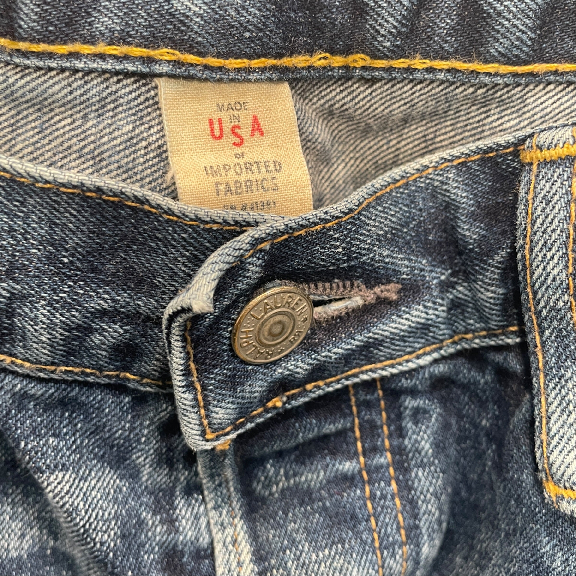 DOUBLE RL/Pants/36/Denim/IDG/Button Fly/DOUBLERL JAP SELVEDGE DENIM DI view 2