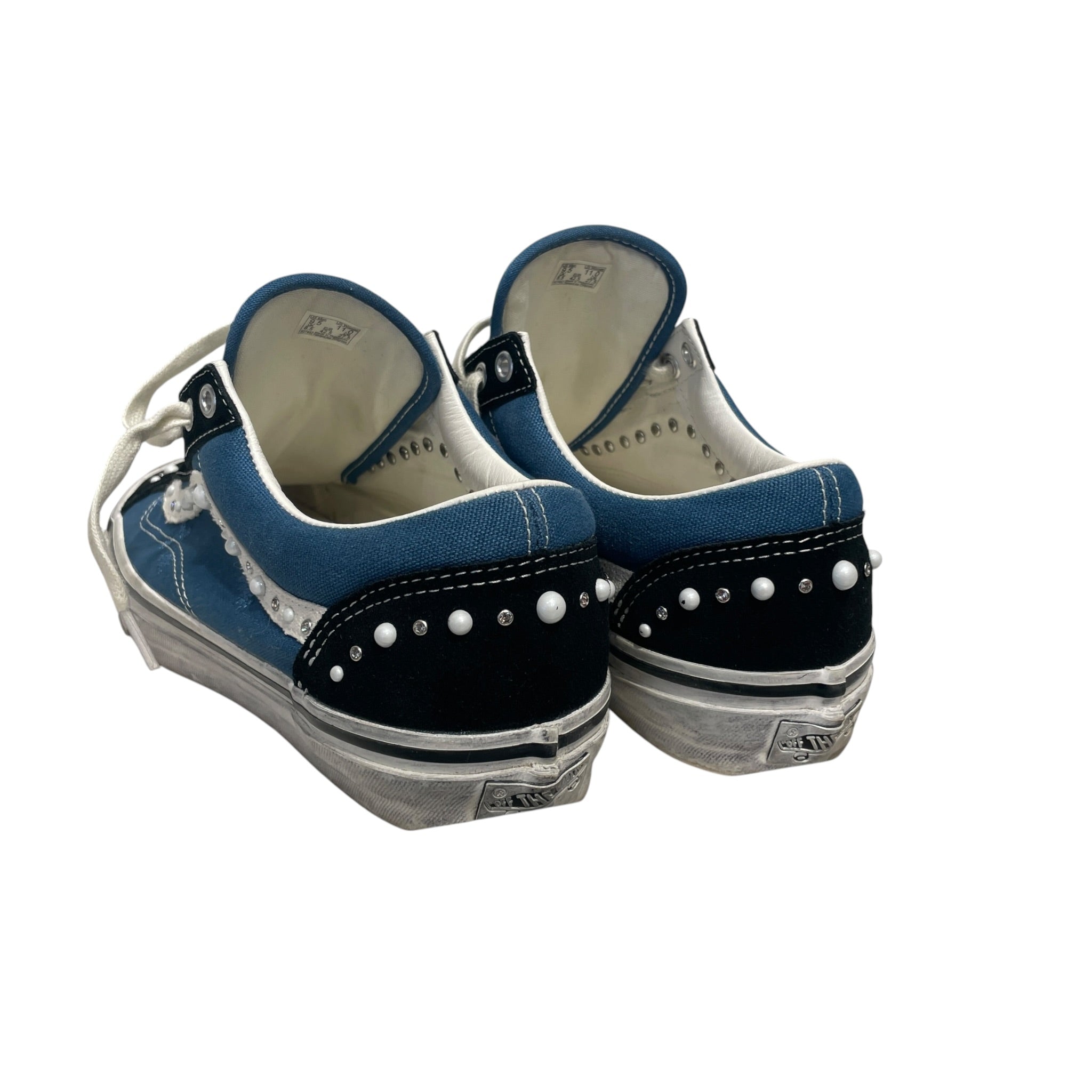 VANS/Low-Sneakers/US 9/Cotton/NVY/lx old skool 36 pearlized view 2