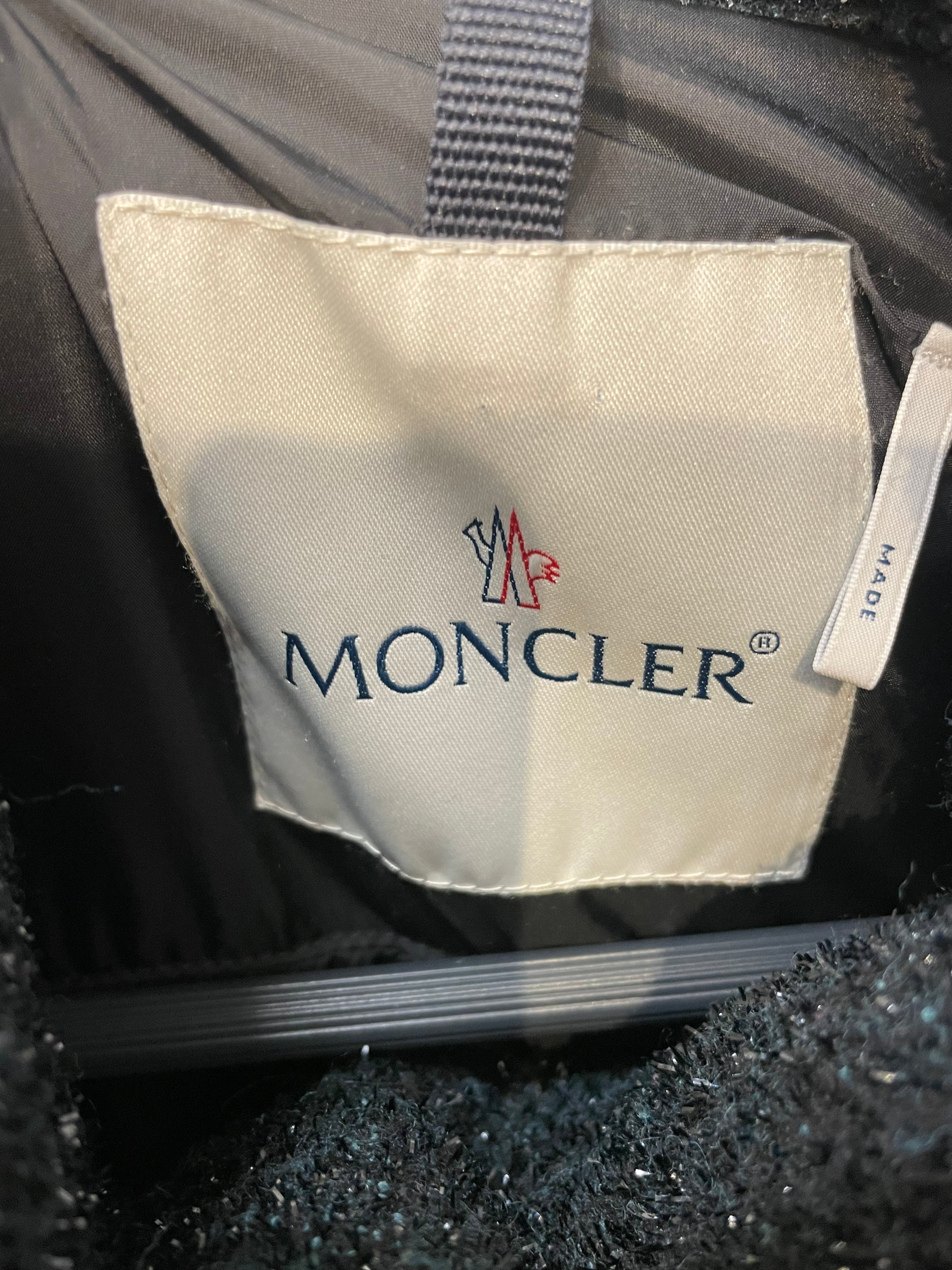 MONCLER/Jacket/3/Tweed/NVY/Dark Metallic view 3