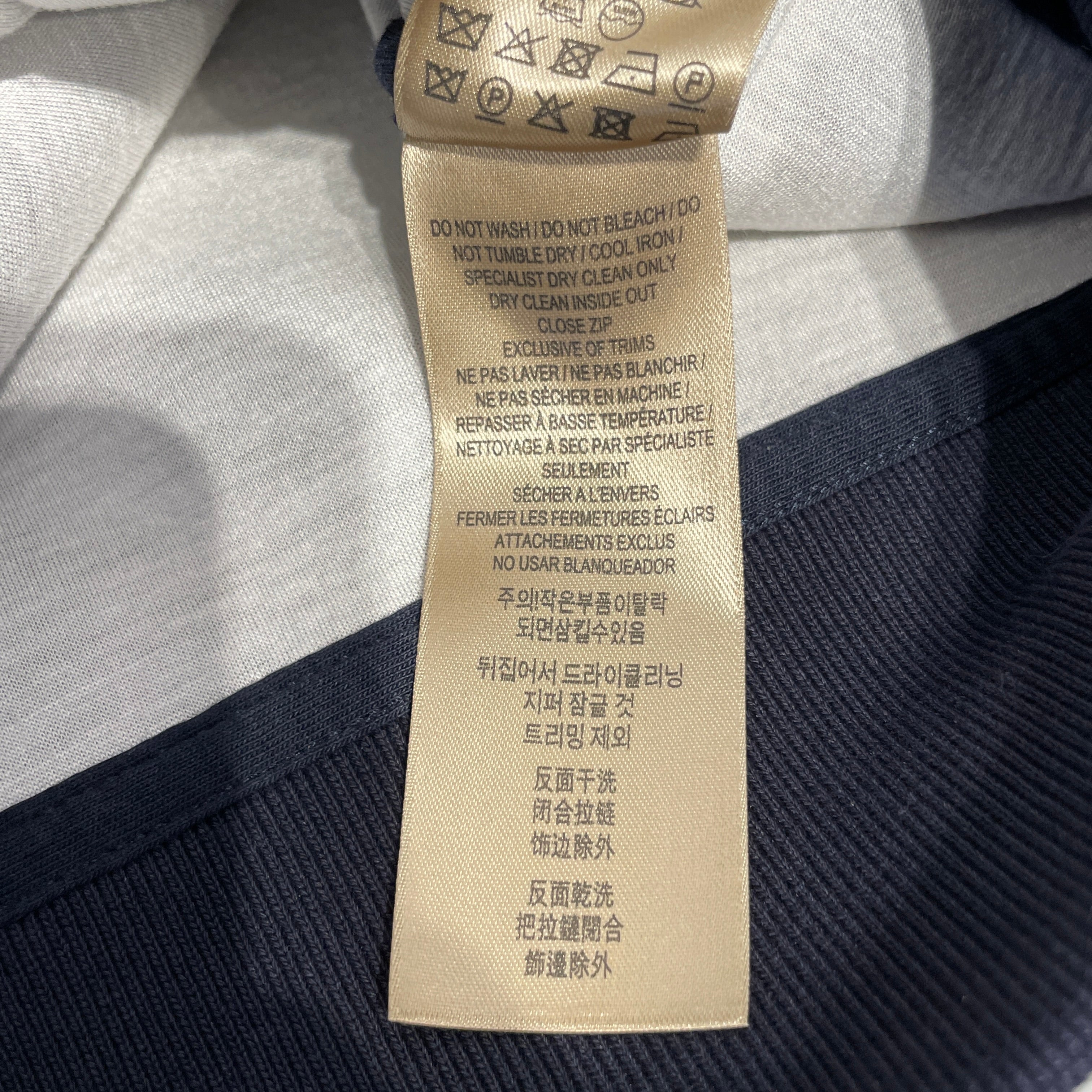 BURBERRY/Jacket/XL/NVY/TRACK COLORBLOCK view 3