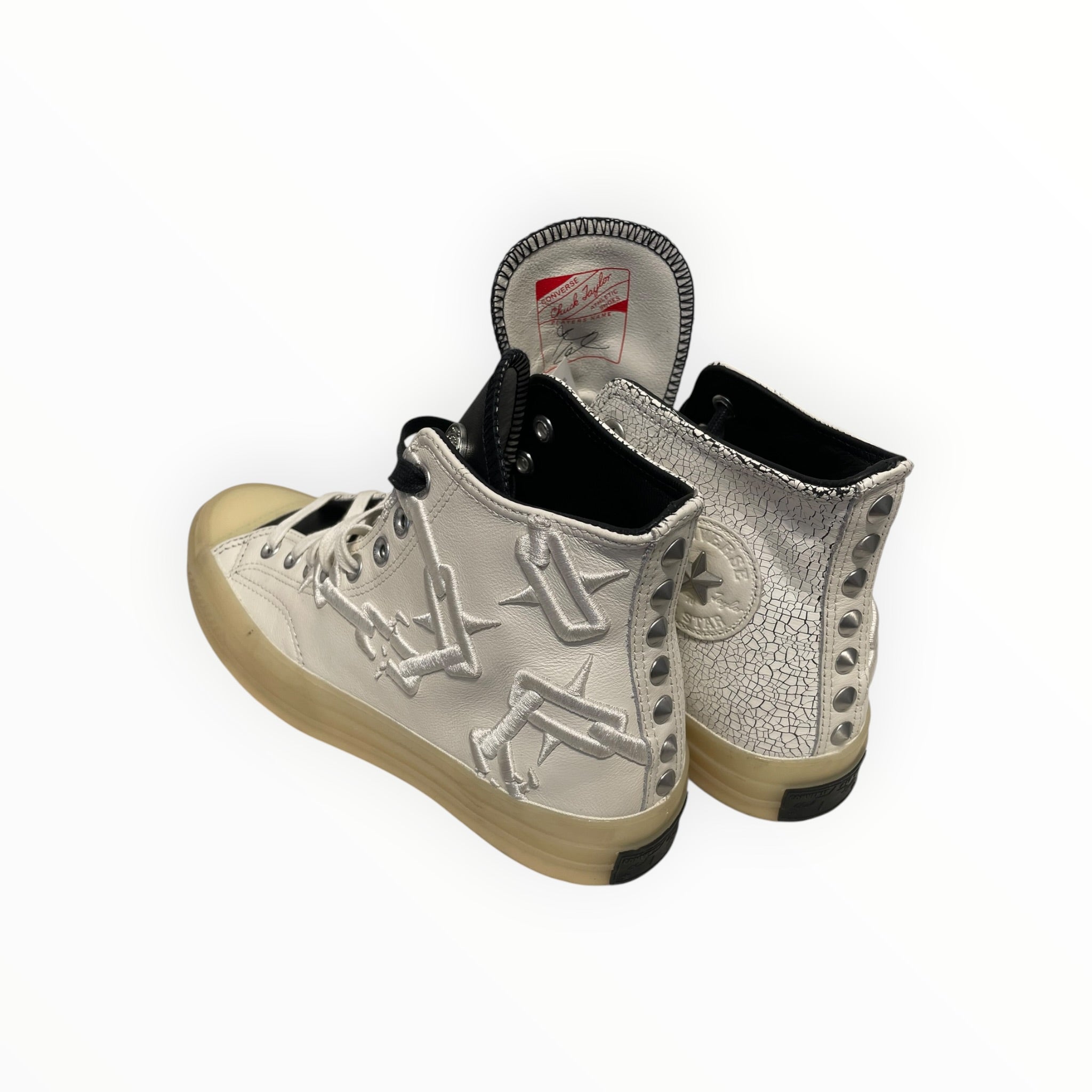 NIKE/Hi-Sneakers/US 9/Cotton/WHT/Converse Russell Westbrook view 2