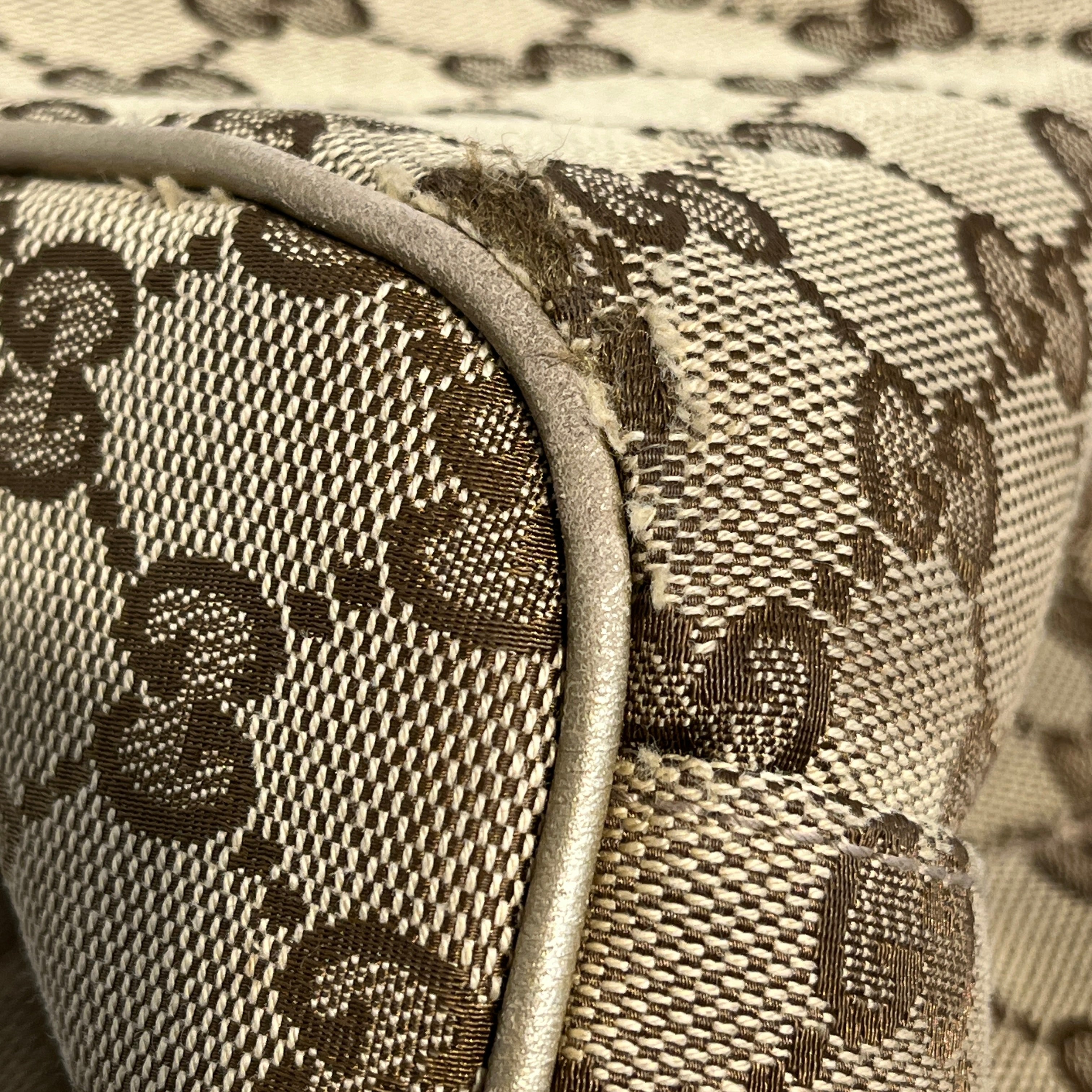 GUCCI/Bag/All Over Print/Cotton/BRW/GUCCI SUKEY CANVAS TOTE BAG view 6