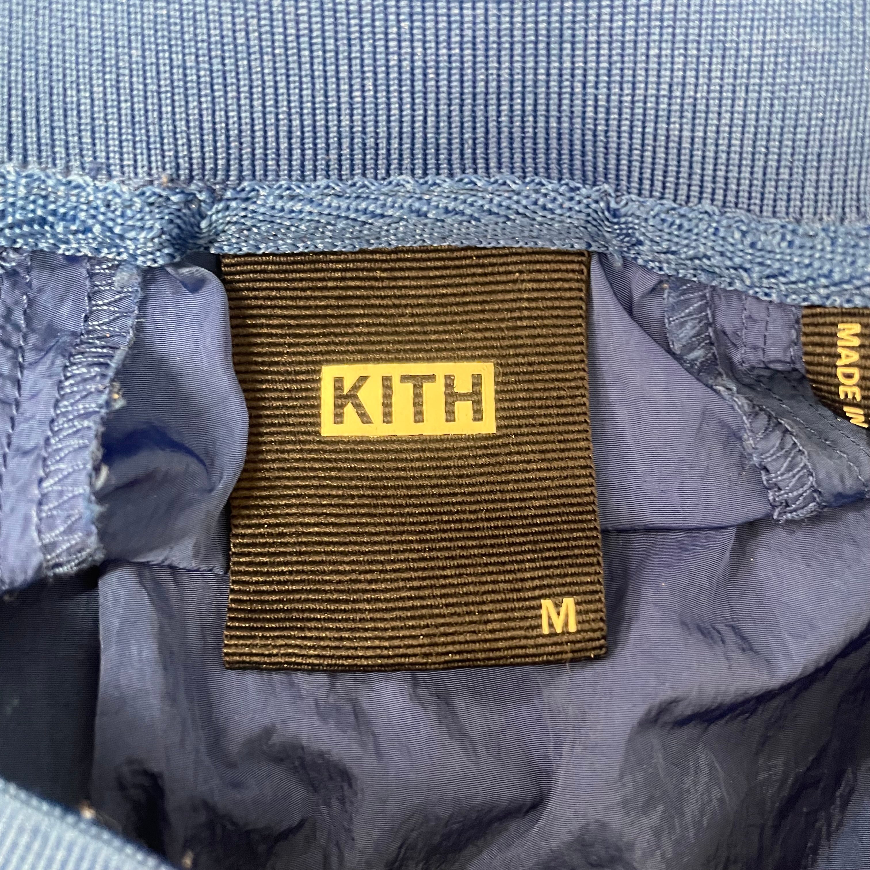 KITH/LS T-Shirt/M/Nylon/BLU/wrinkled view 3