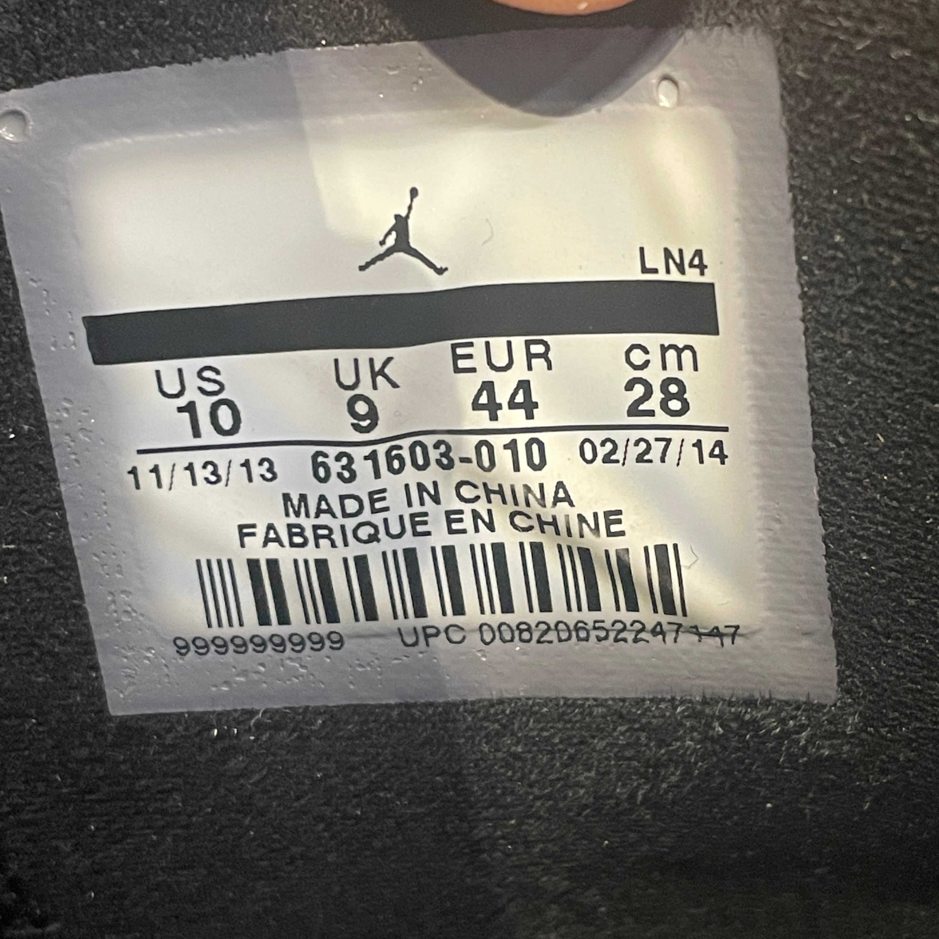 NIKE/Hi-Sneakers/US 10/Leather/GRY/Jordan 3 Reflective view 4