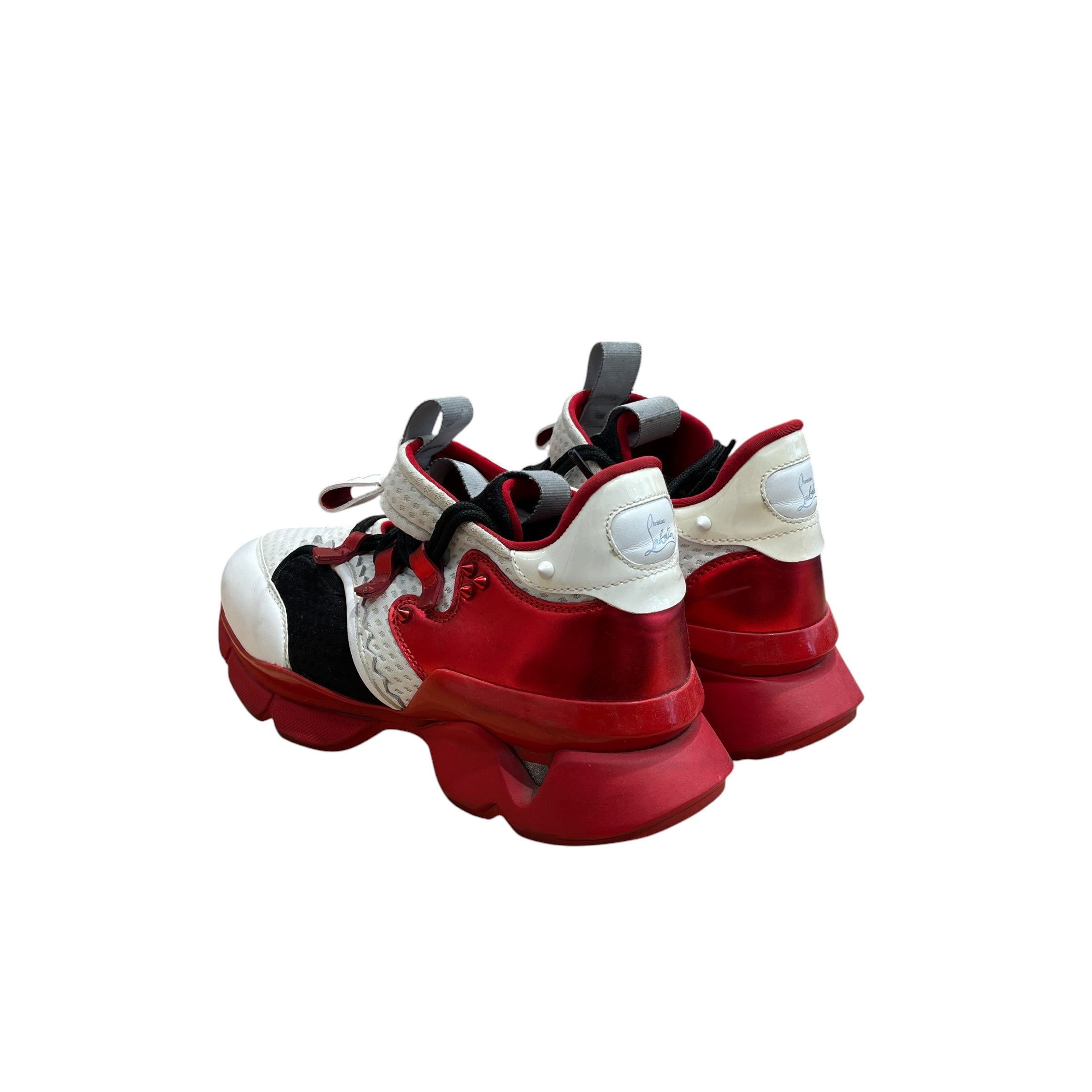 Christian Louboutin/Low-Sneakers/EU 41/MLT/RED RUNNERS view 2
