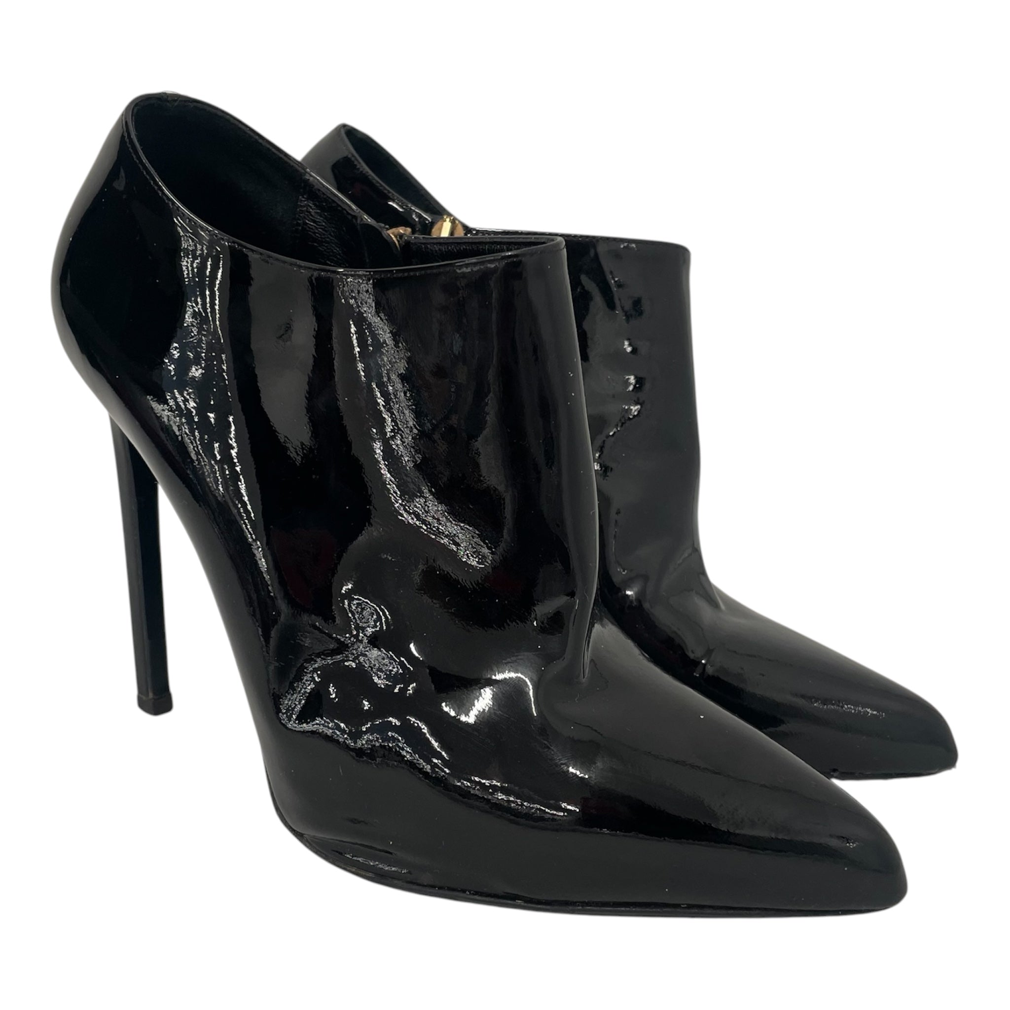 YVES SAINT LAURENT/Heels/US 6/BLK/PATENTLEATHER view 1