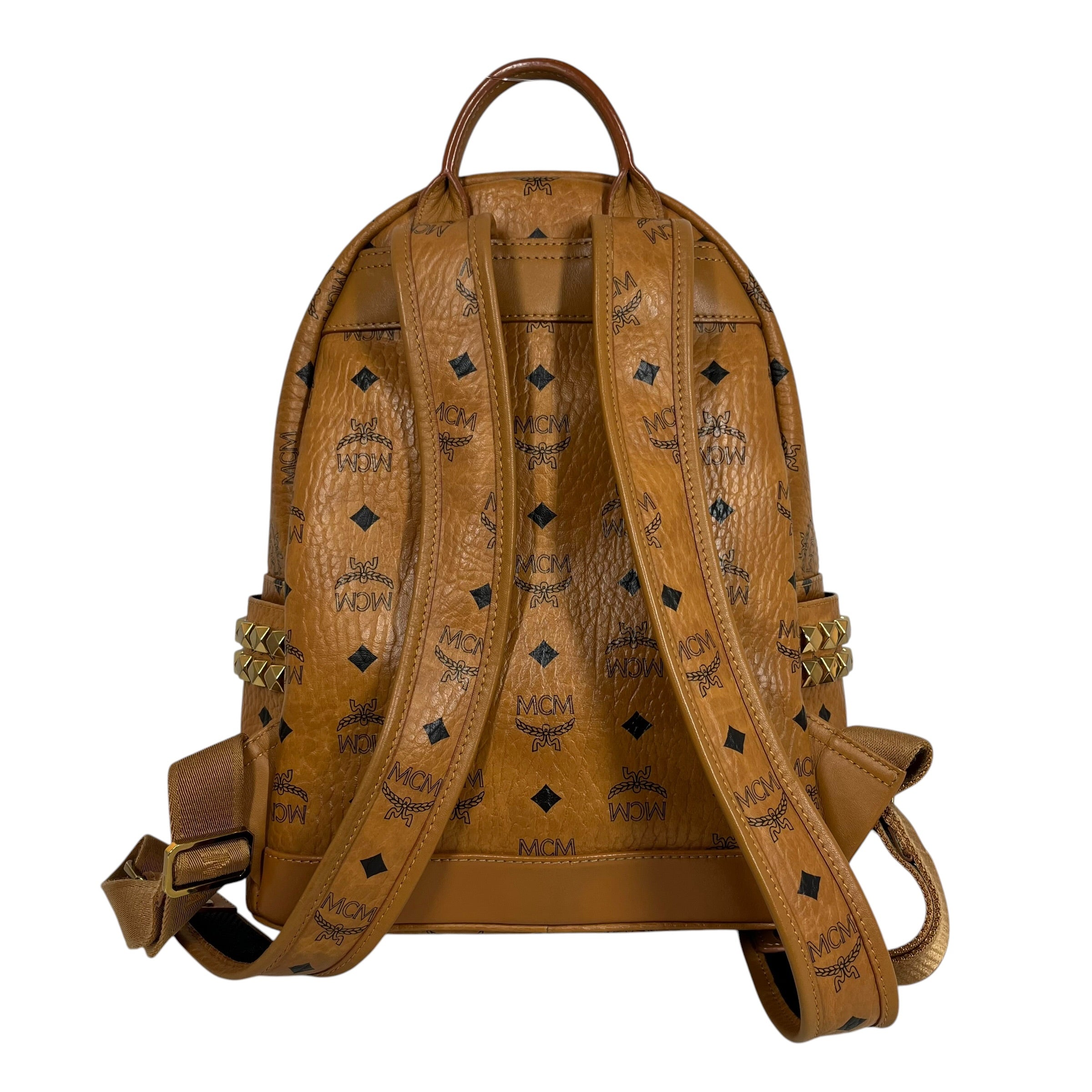 MCM/Backpack/All Over Print/Leather/CML/ view 2